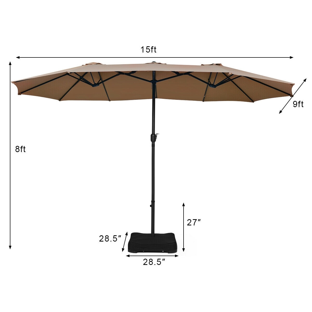Clihome CWCH-OP70097CF Umbrellas-2 - View #4