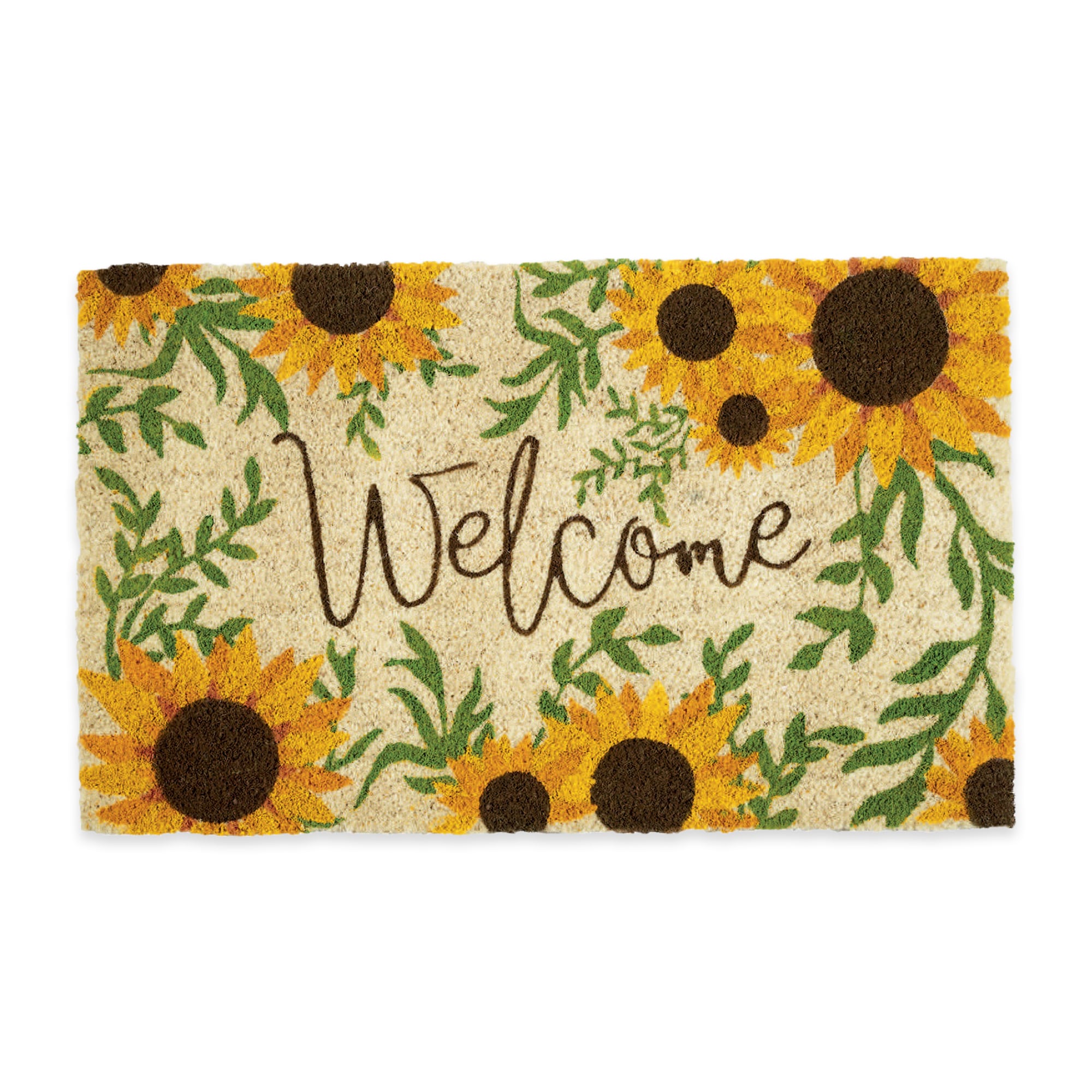 Vibrant and Durable Happy Camper Welcome Mat / Doormat / 