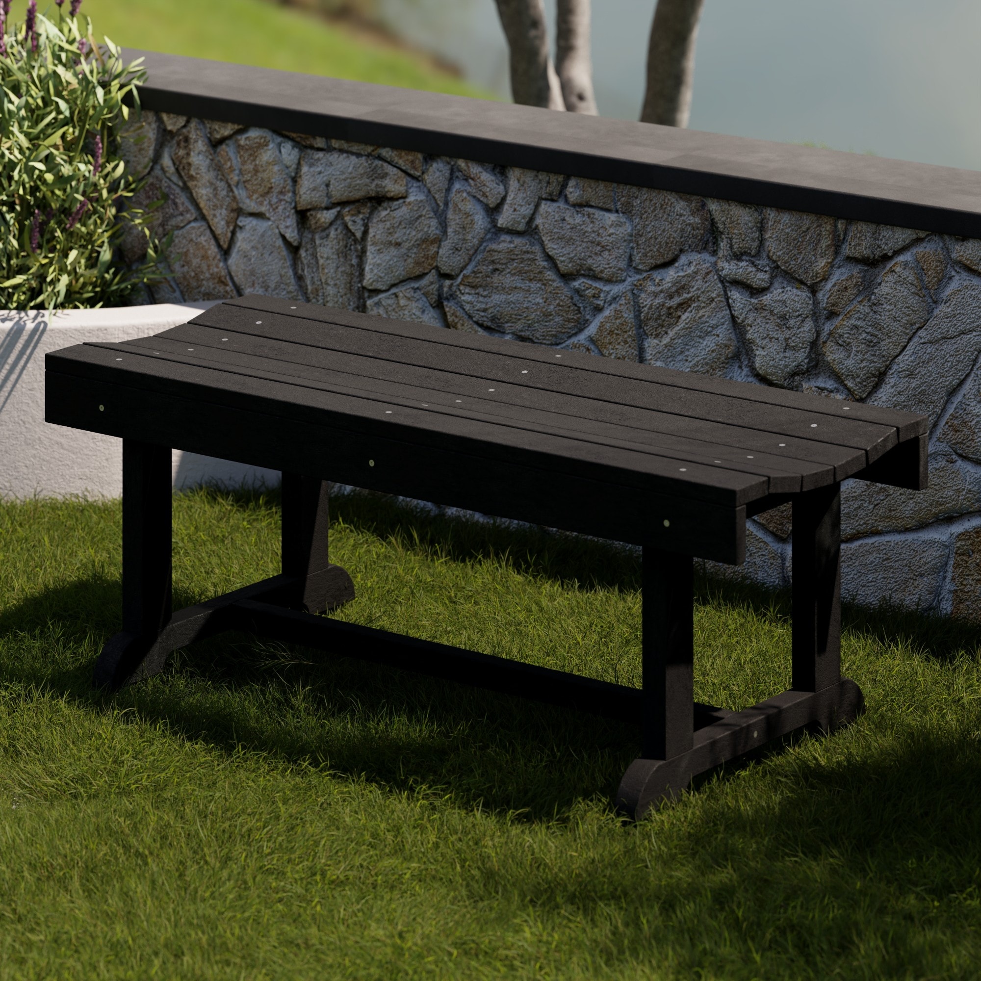 Wildridge LCC-174-42-BK benches - View #3