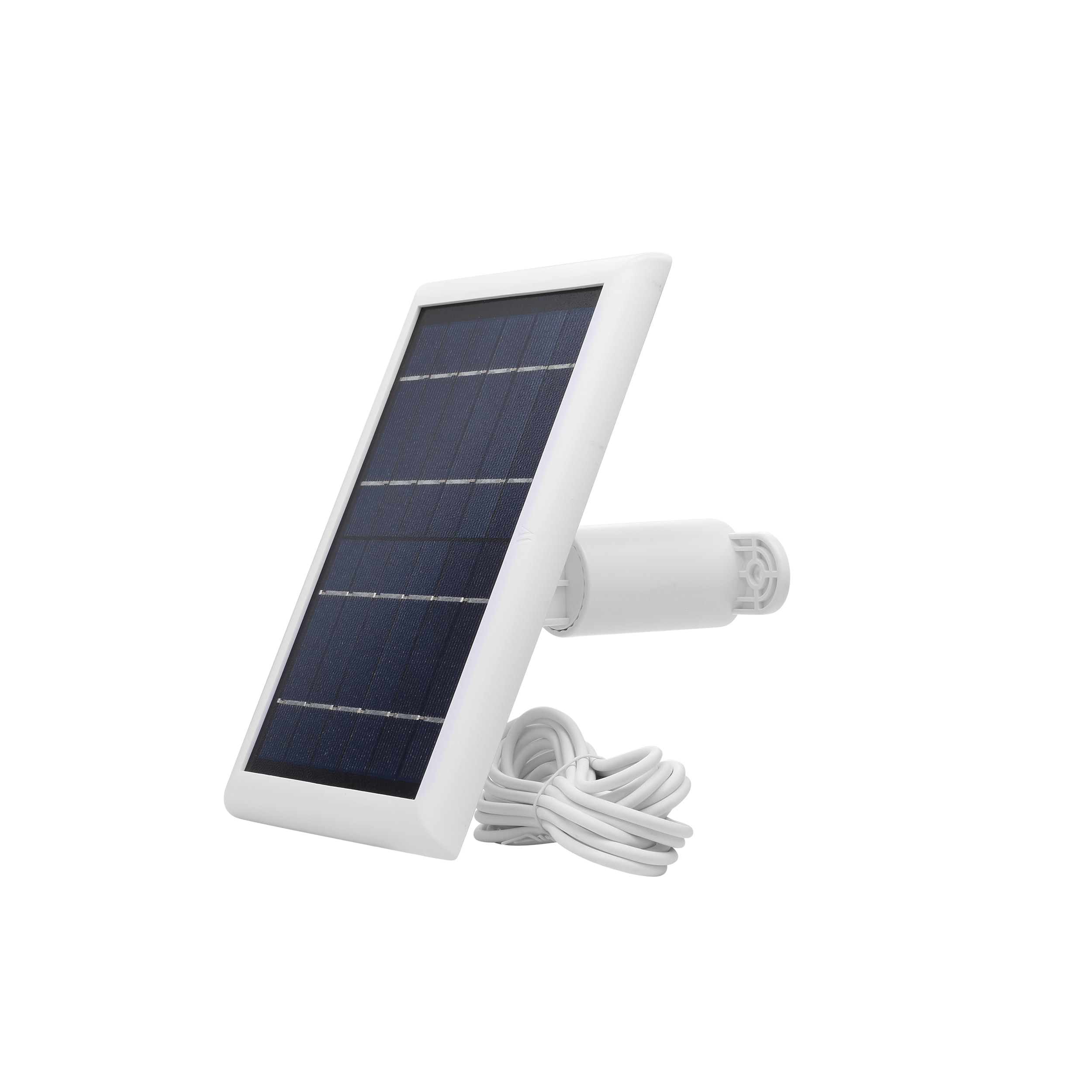 white ring solar panel