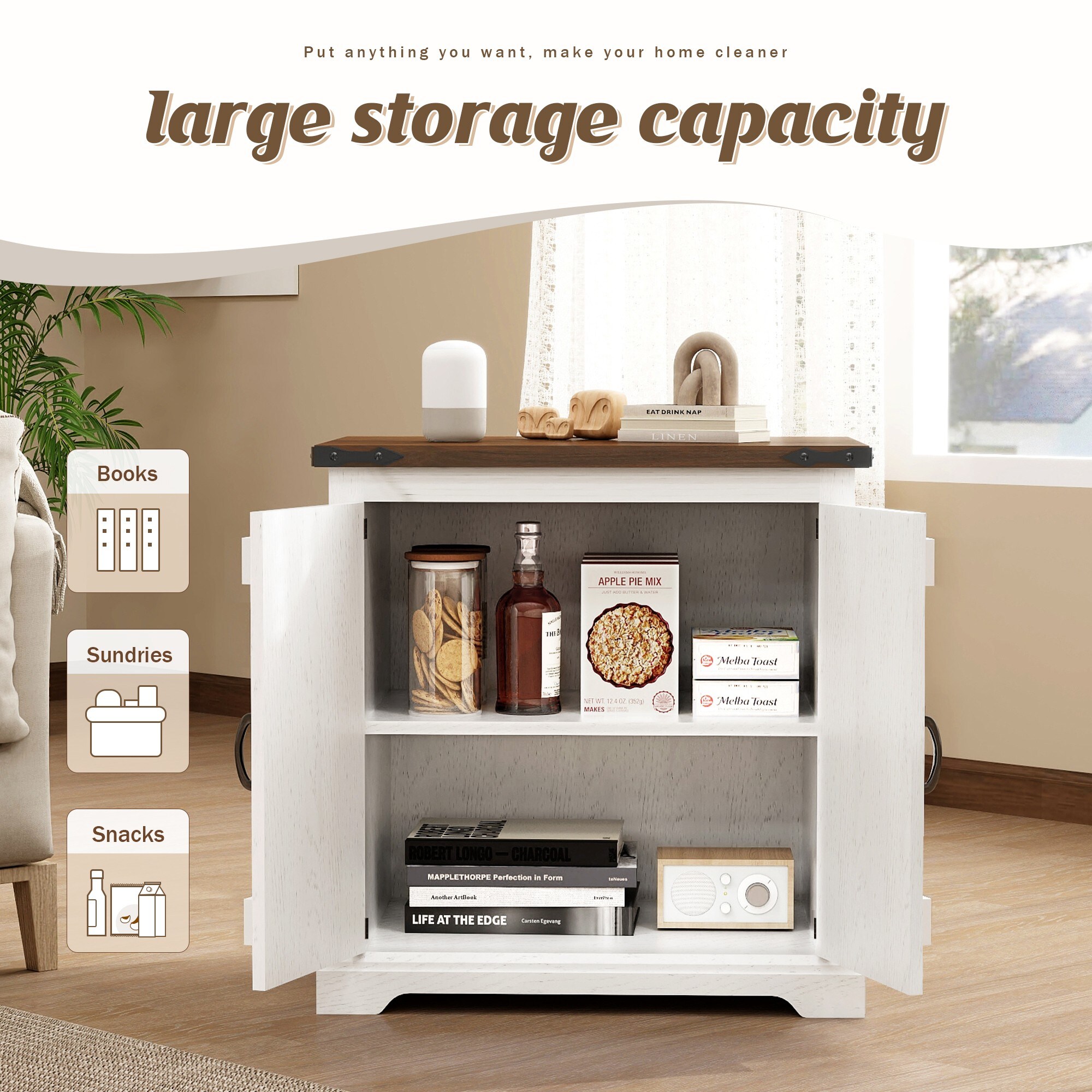 LTMATE LSAP023-WH End-Tables - View #4