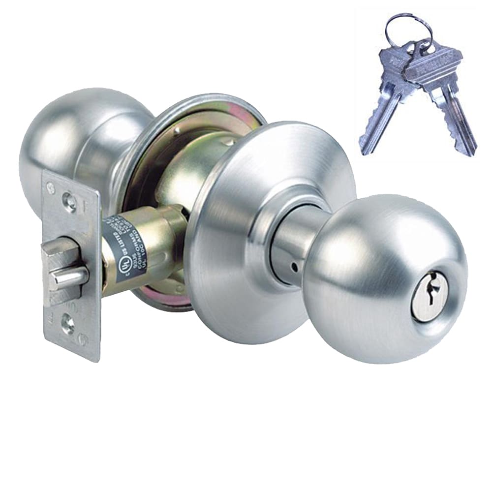 Premier Lock Keyed Alike Entry Door Stainless Steel Exterior