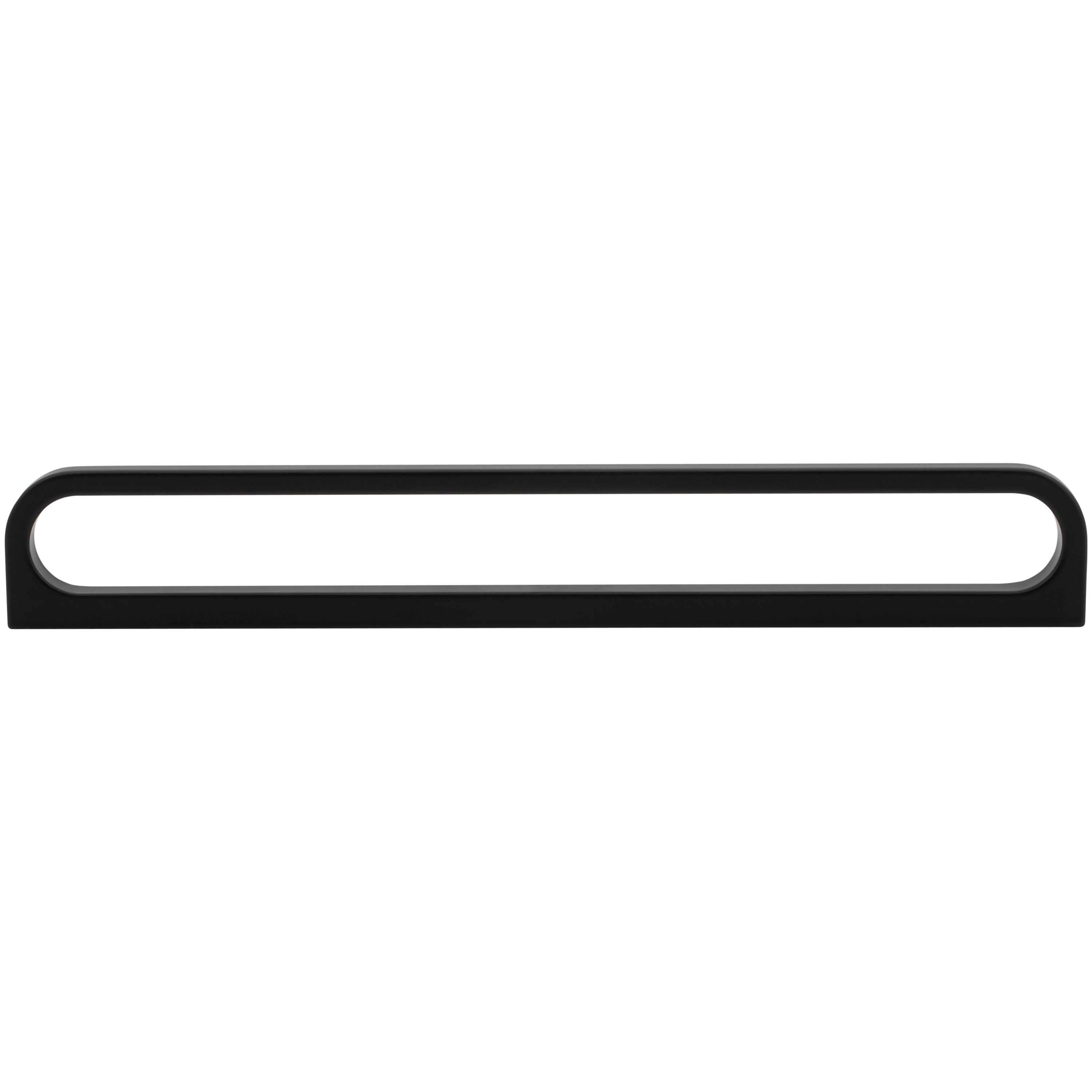 Villa Valentina VV15192MB Series No. 15, 7-9/16-in , 192mm Center to Center Matte Black Rectangular Handle Drawer Pulls