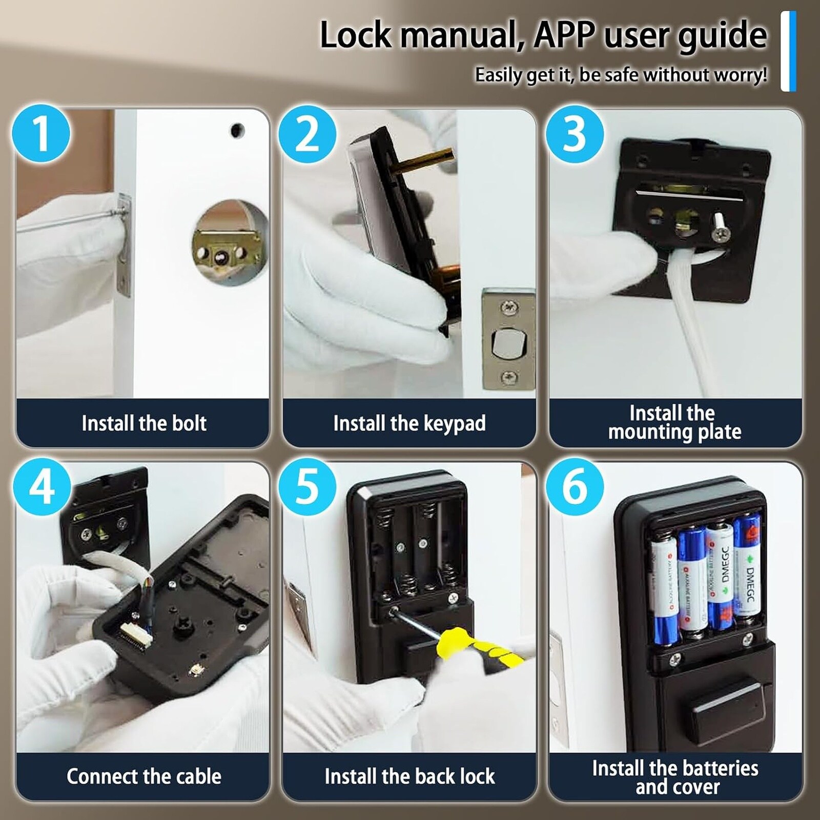 SUGIFT LW108SUGZY118 Electronic-Door-Locks - View #5