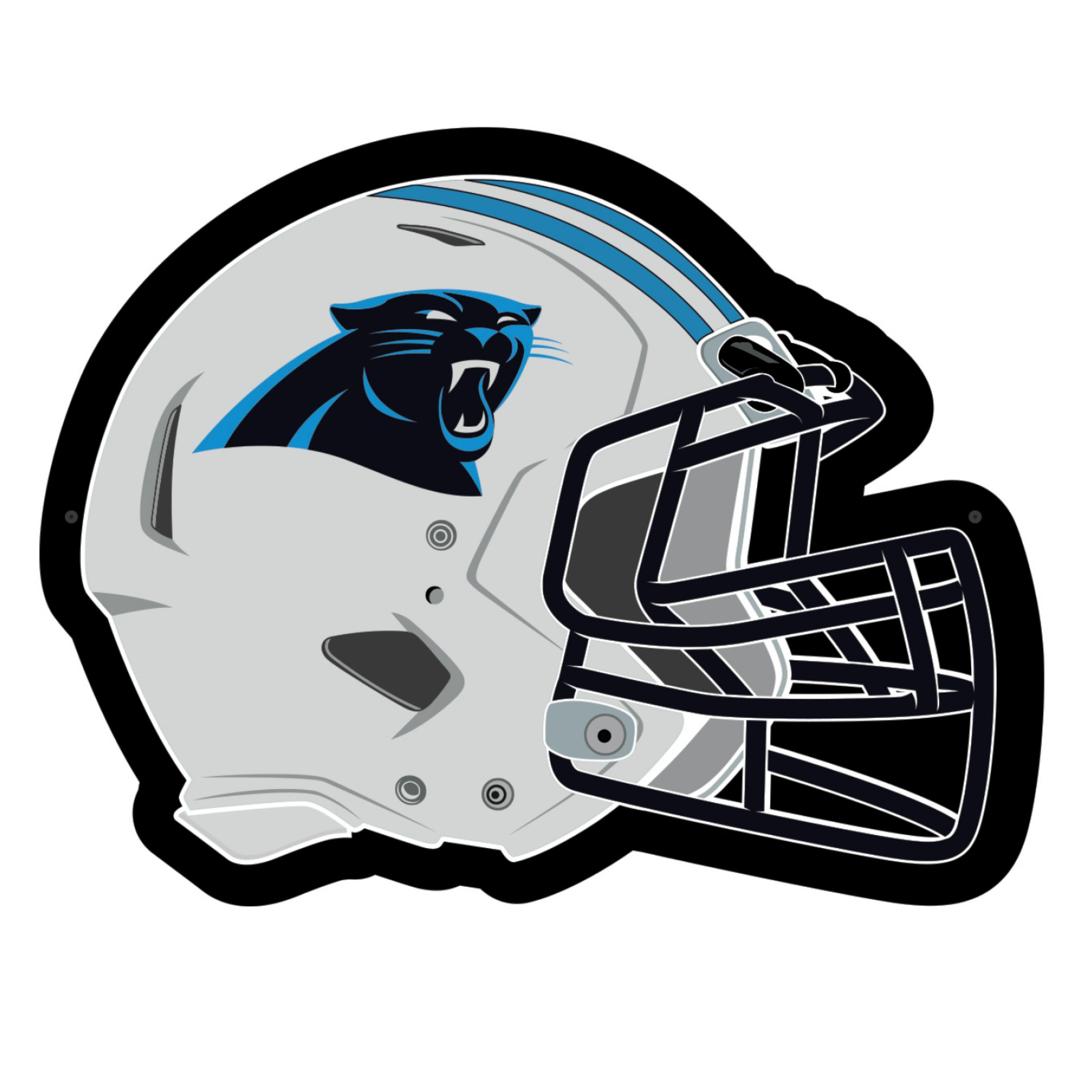 Evergreen Carolina Panthers NFL Football Helmet Edgelite LED Decor in ...