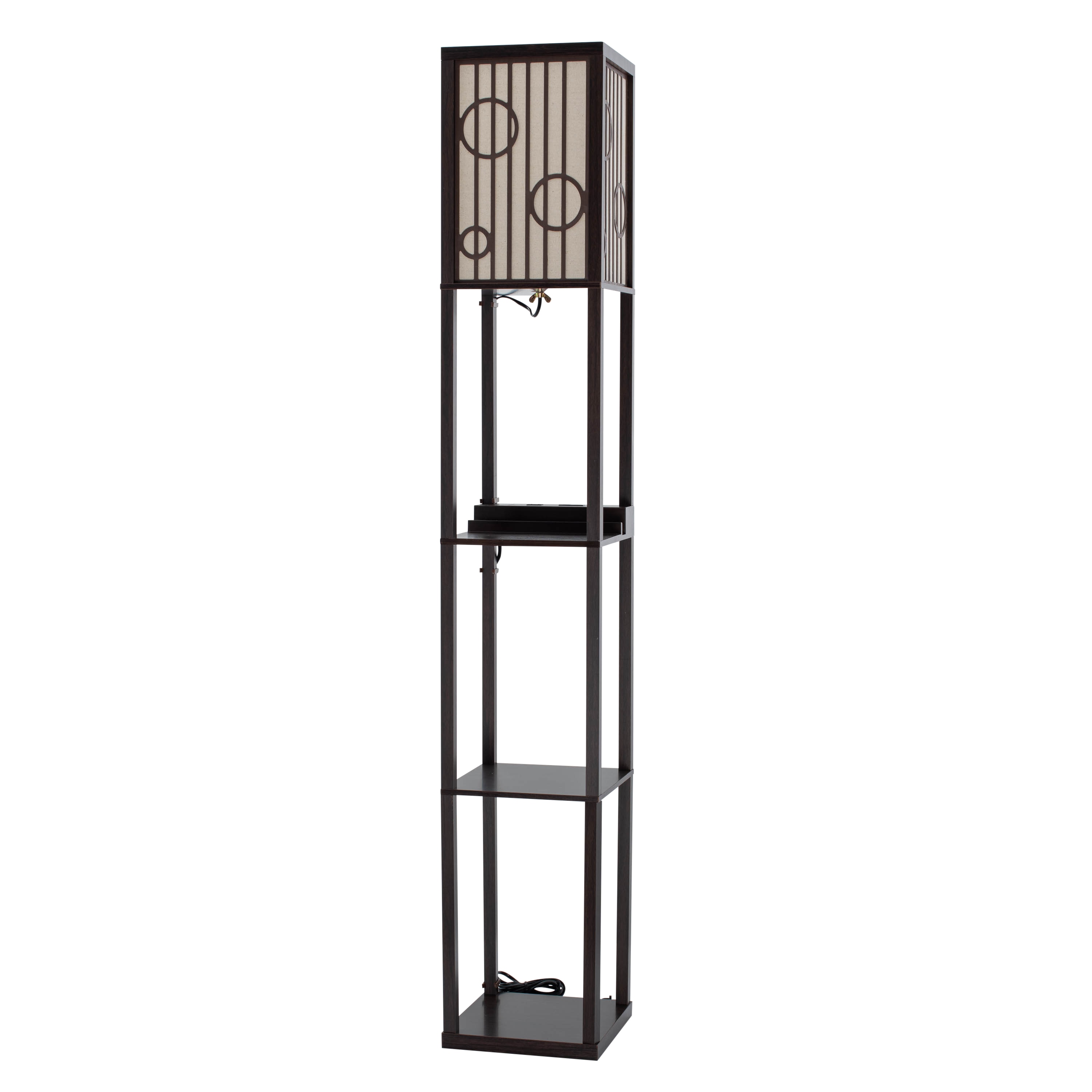 lowes shelf floor lamp