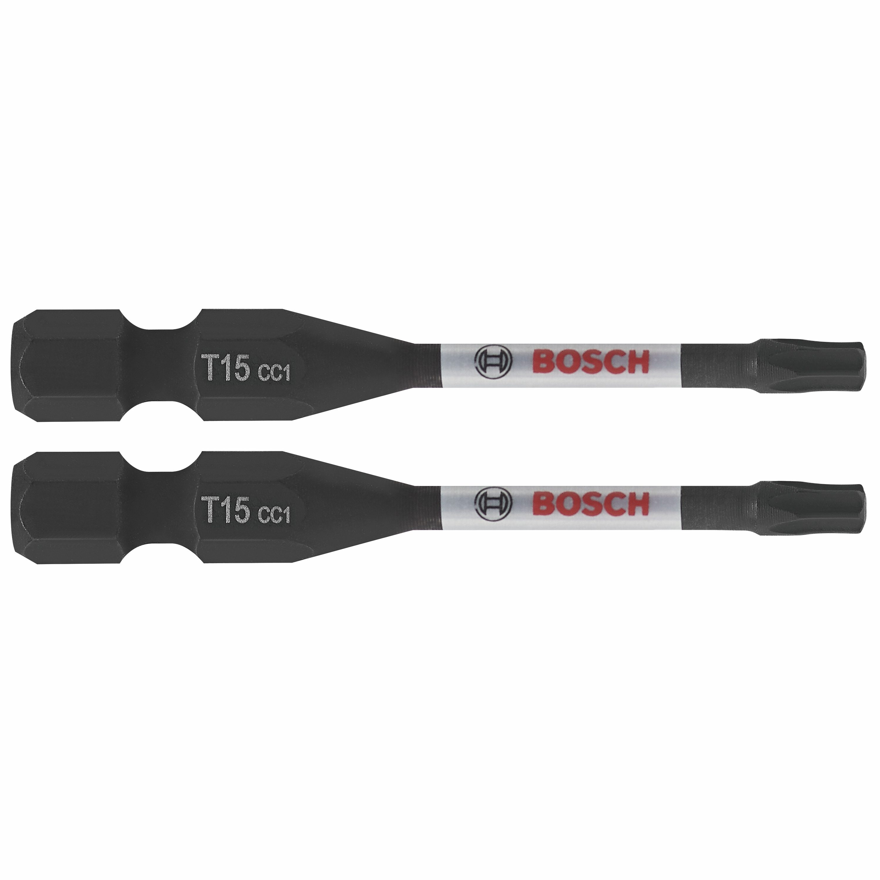 Bosch ITDT15202 Driven 1/4-in x 2-in Torx Impact Driver Bit 2 -Piece