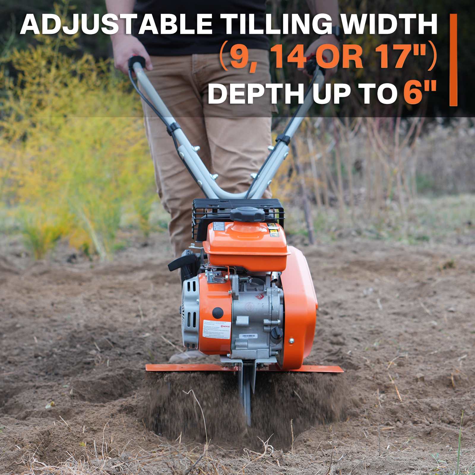 Novus NV17FTG tillers - View #3