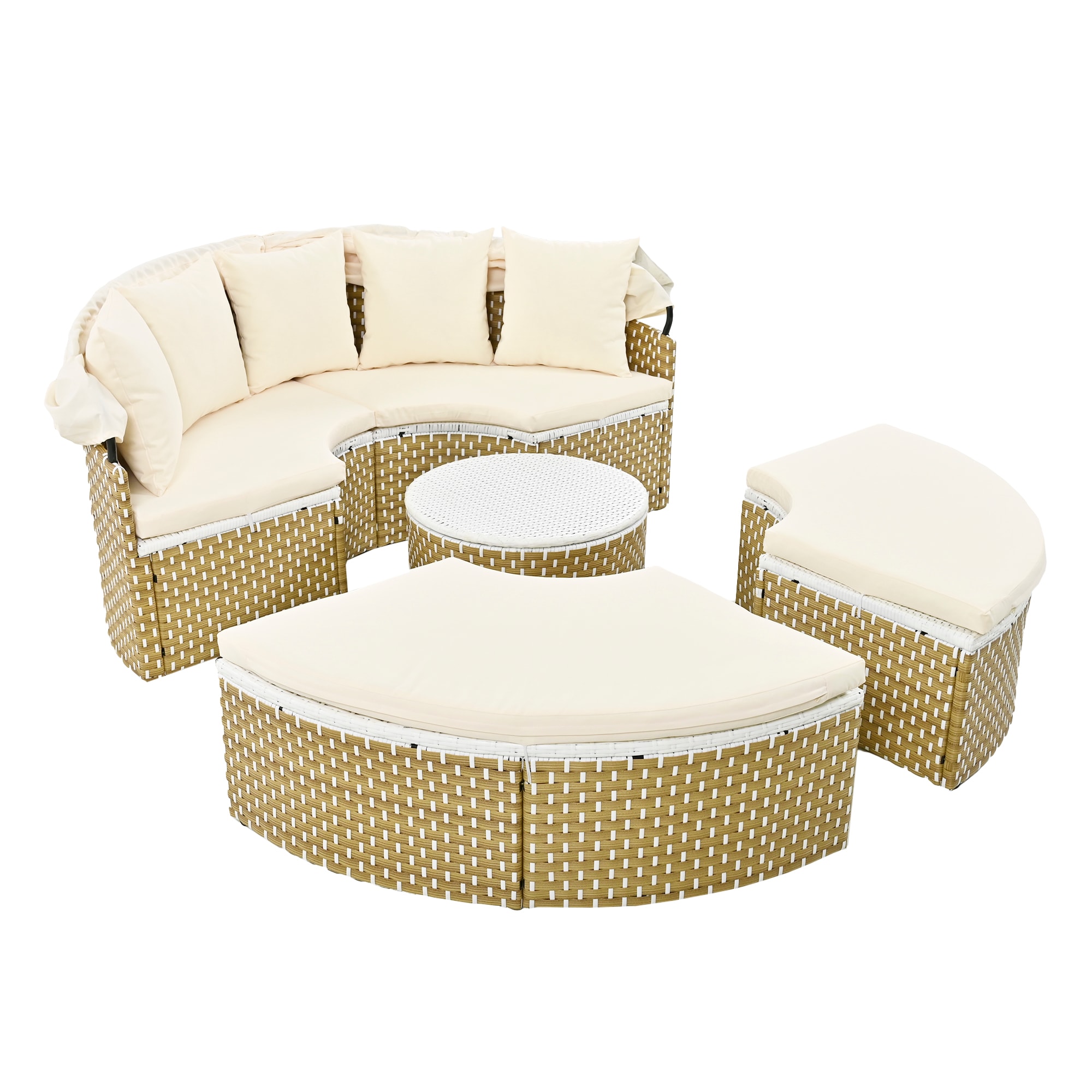 JIMSMAISON BOTMPDB02BEG Patio-Sofas-Daybeds - View #5