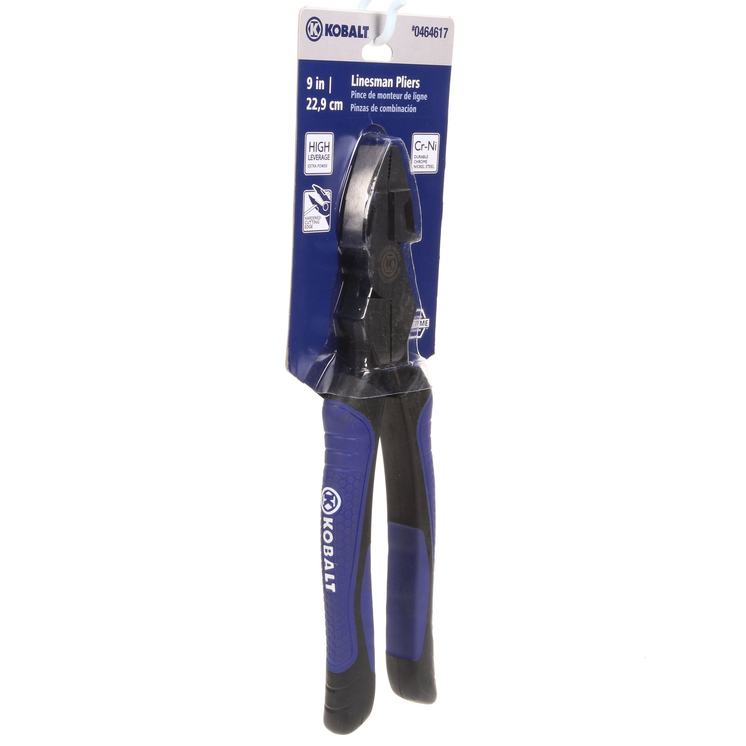 Kobalt 9-in Home Repair Lineman Pliers with Wire Cutter in the Pliers  department at
