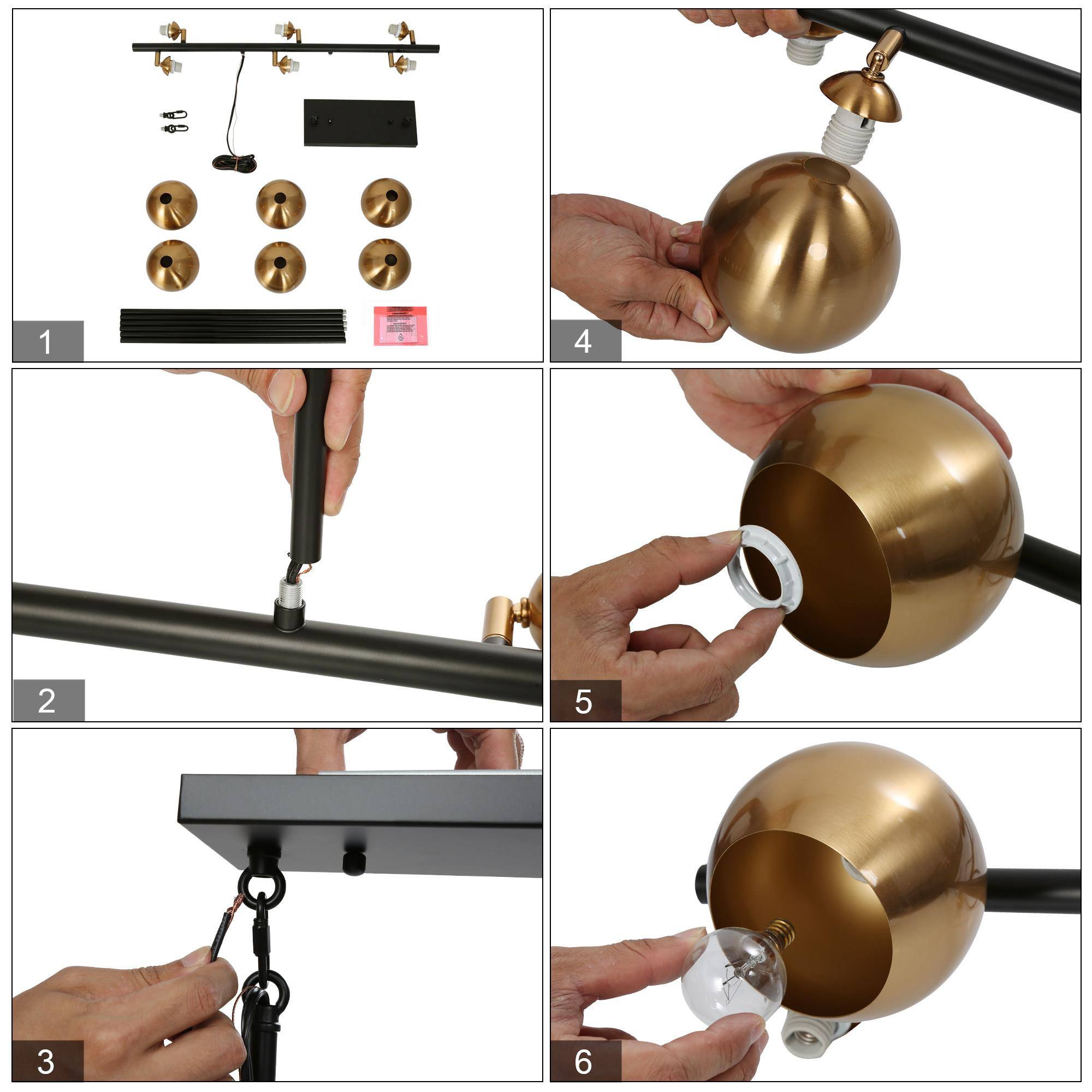 ZEVNI L3MAAEF3W4286SD7 Pendant-Lights - View #10