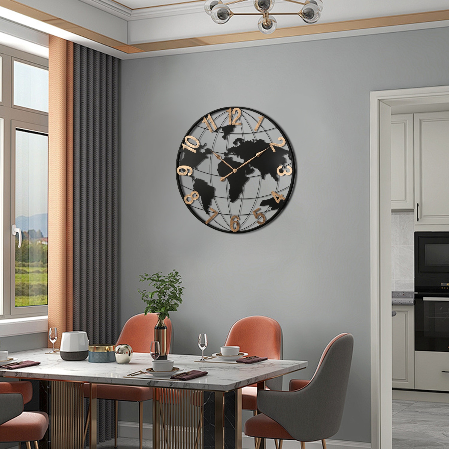 Streamdale Furniture W1445P249305 Indoor-Outdoor-Clocks - View #3