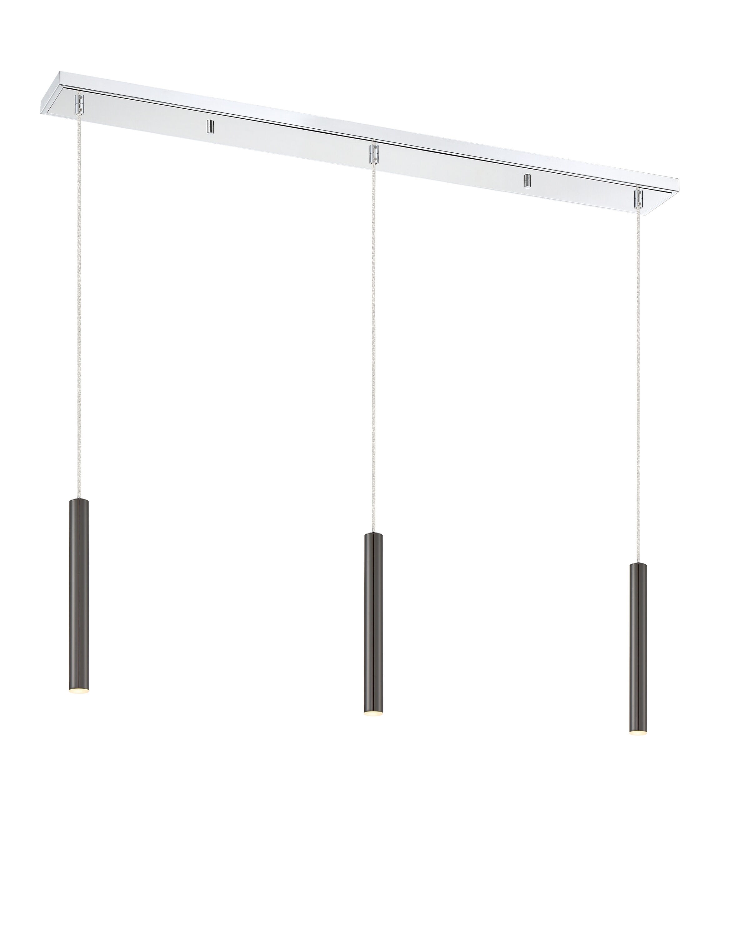 Z-Lite 917MP12-PBL-LED-3LCH Pool-Table-Lighting - View #2