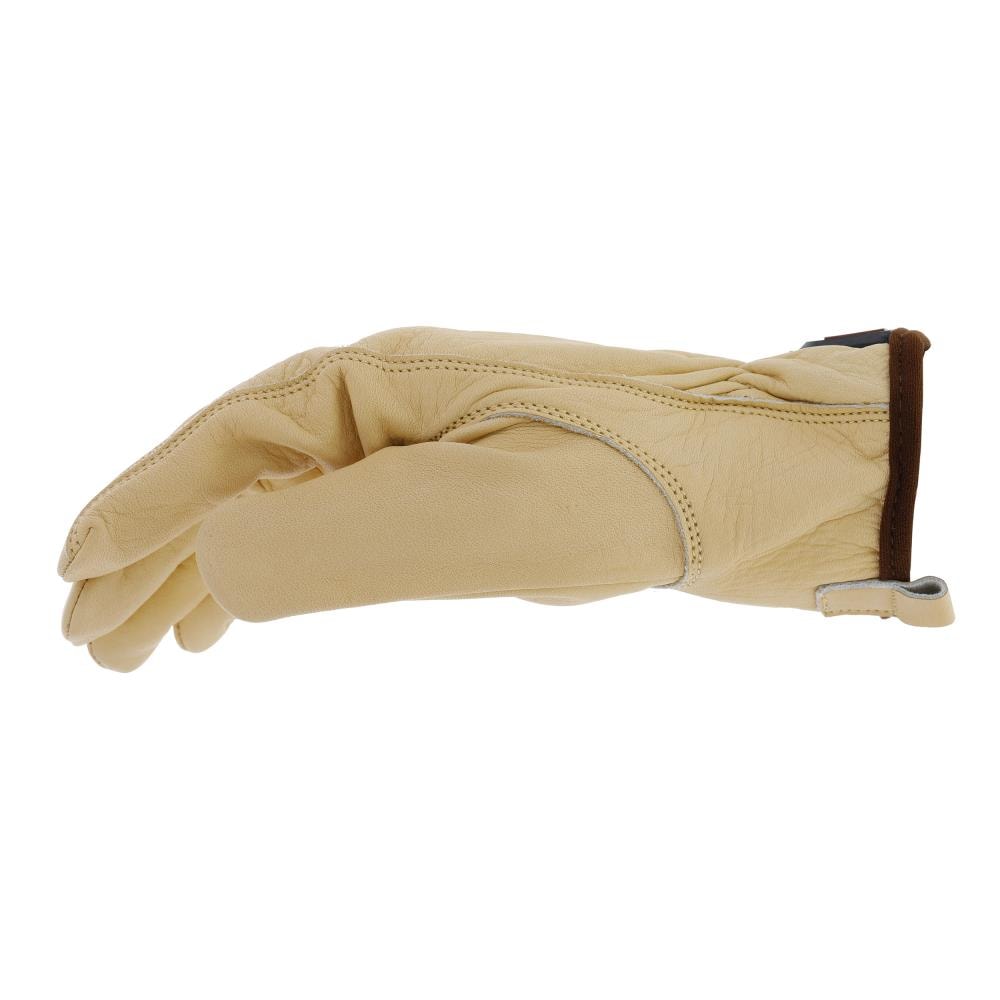 MECHANIX WEAR Medium Brown Leather Driving Gloves, (1-Pair) in the