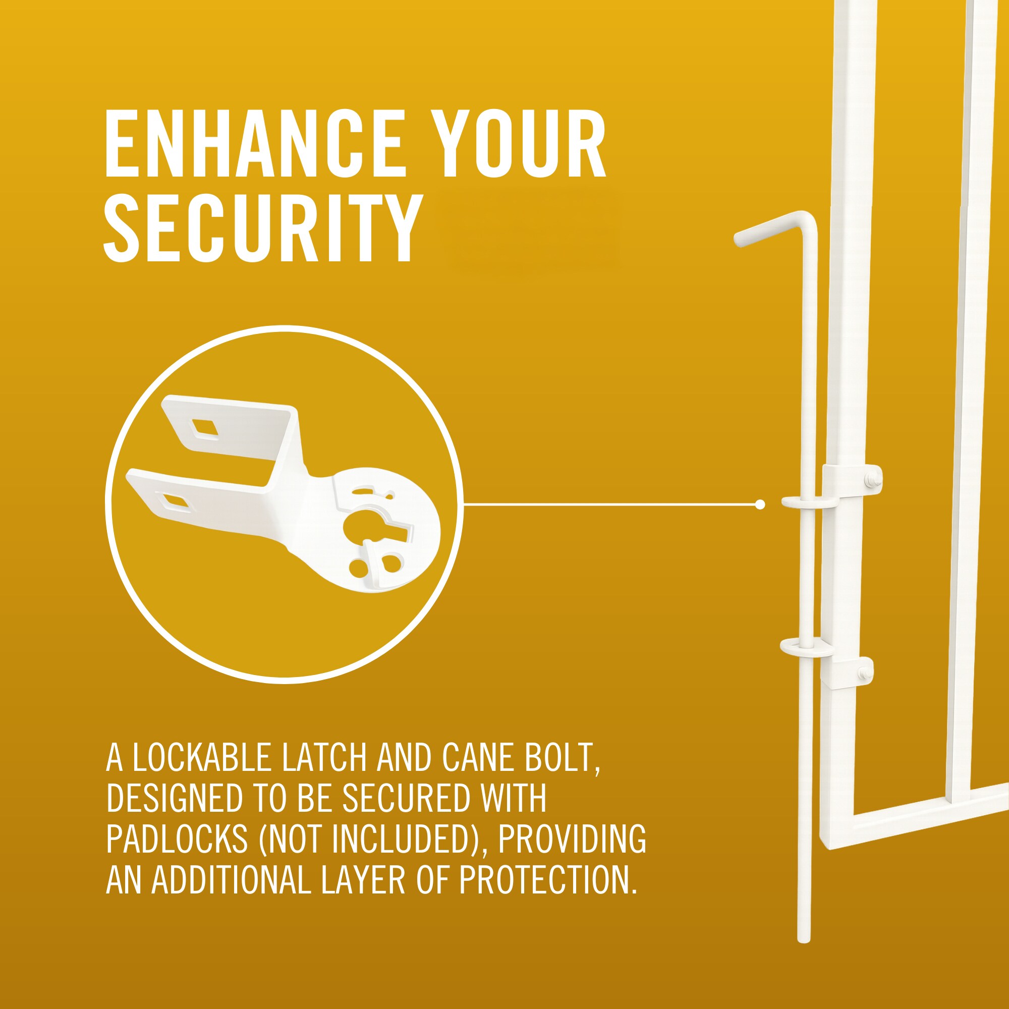 Nuvo Iron DGKGW Gate-Hardware - View #6