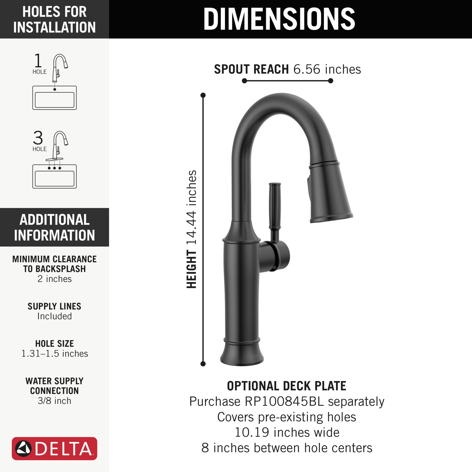 Delta 9984-BL-DST Kitchen-Faucets - View #5