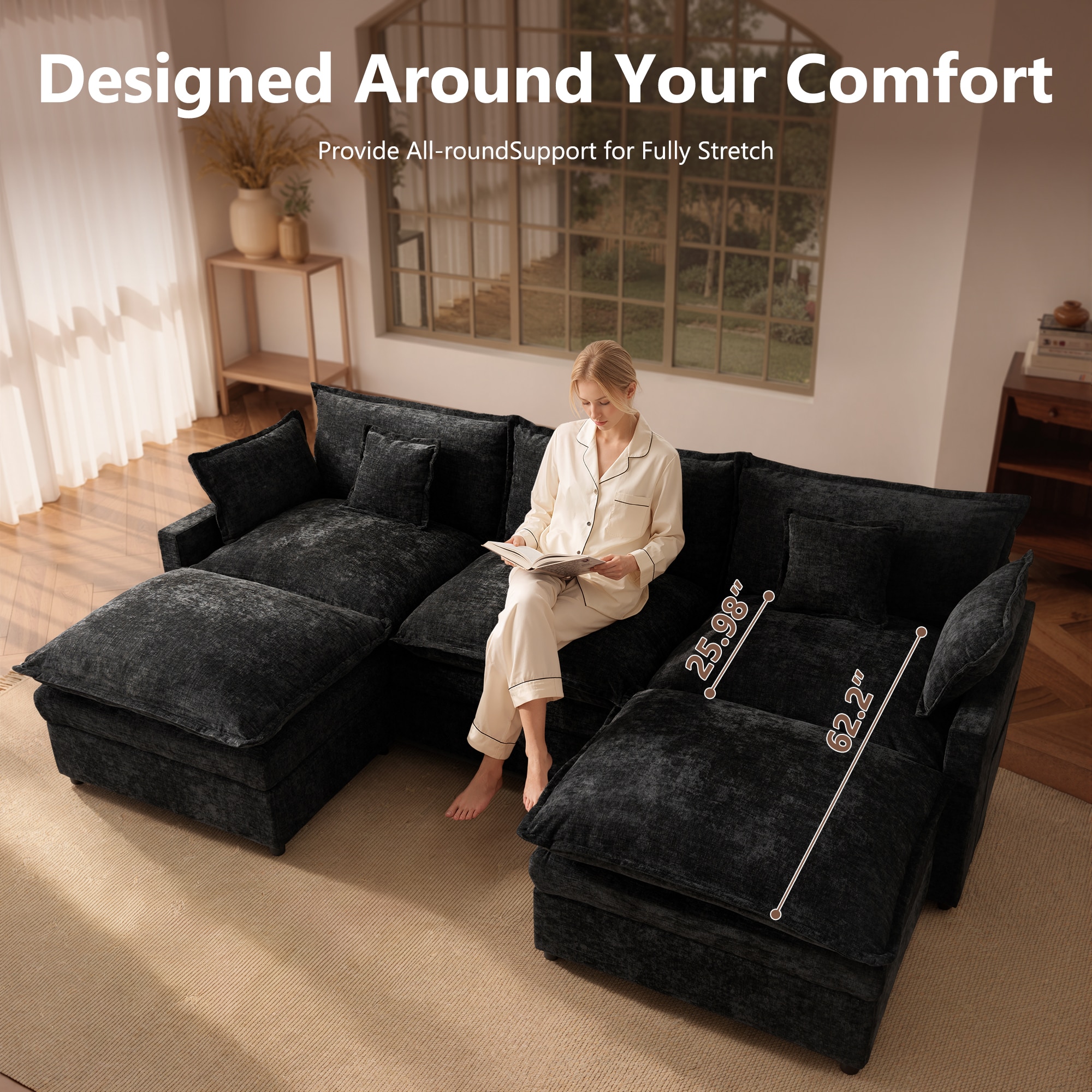 Pouuin SDOC900 Sofas-Loveseats - View #2