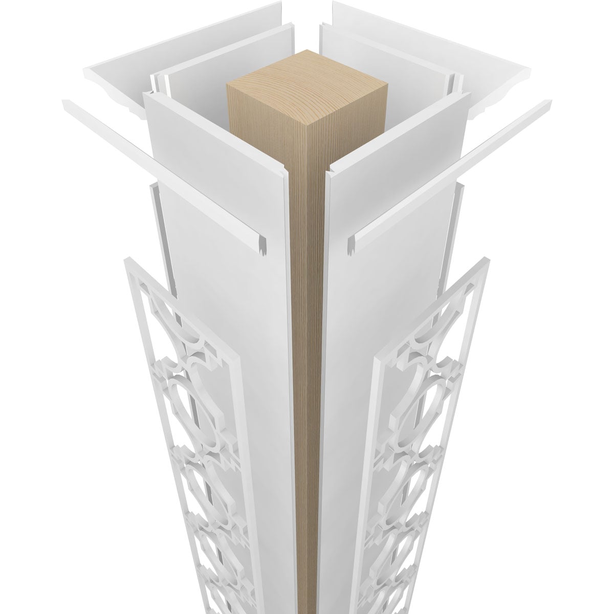 Ekena Millwork CC1010ENGYPCRCR Column-Wraps - View #7