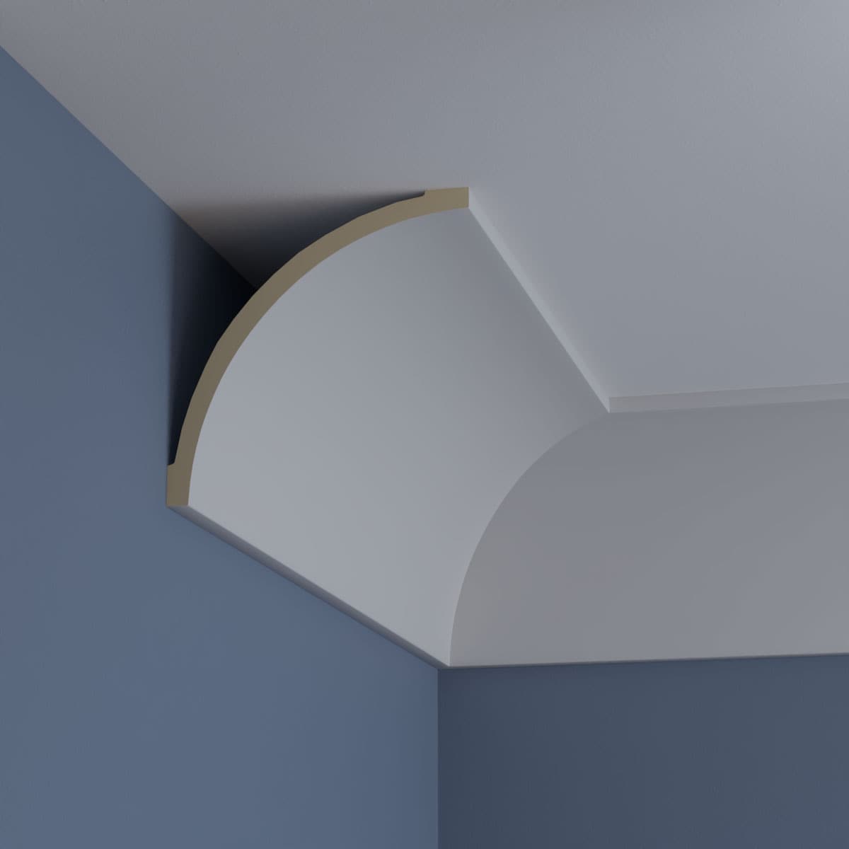 Ekena Millwork MLD08X08X12ME Chair-Rail-Moulding - View #10