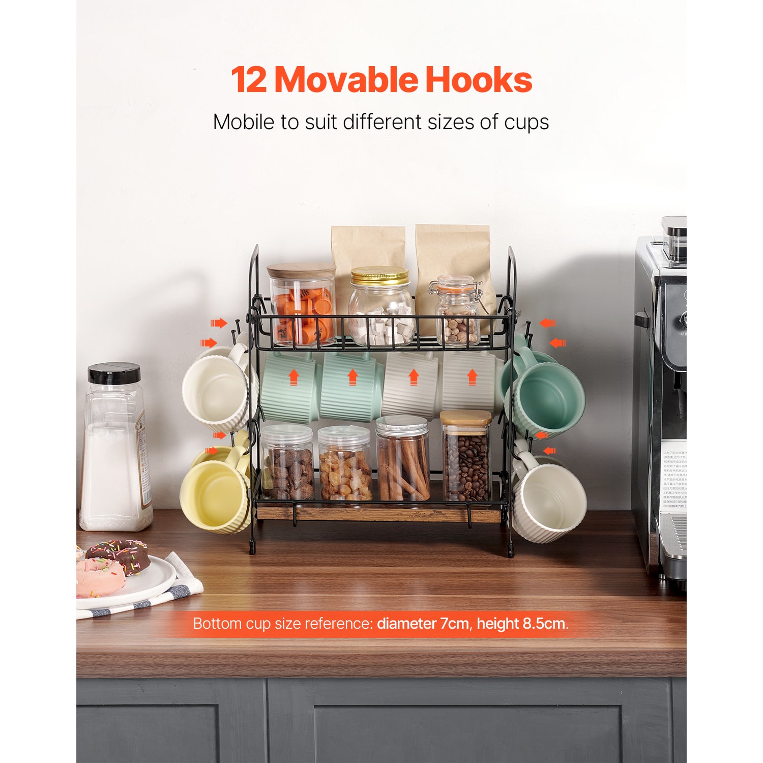 VEVOR SCLYSMKBGJBG06576V0 Coffee-Beverage-Organizers - View #3
