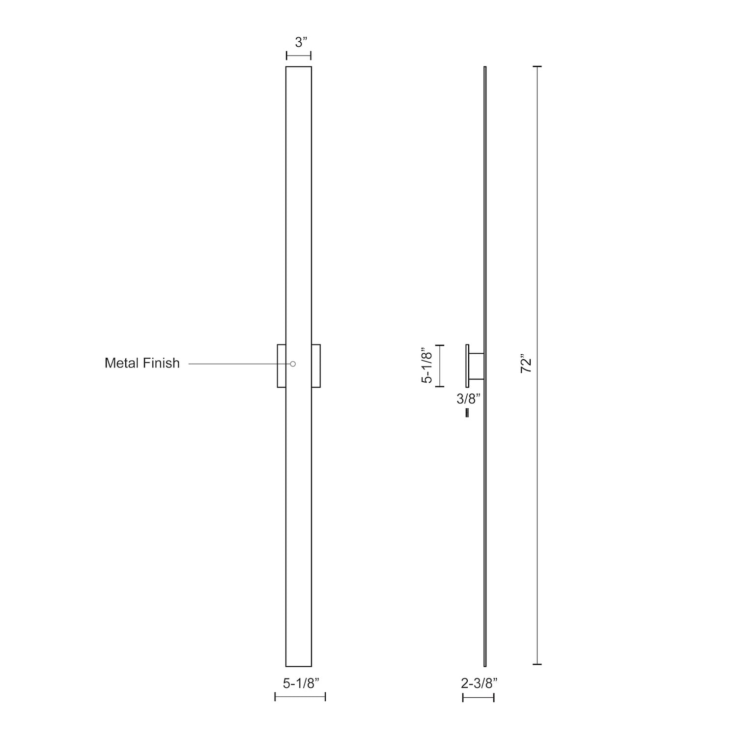Kuzco Lighting AT7972-BK Outdoor-Wall-Lighting - View #2