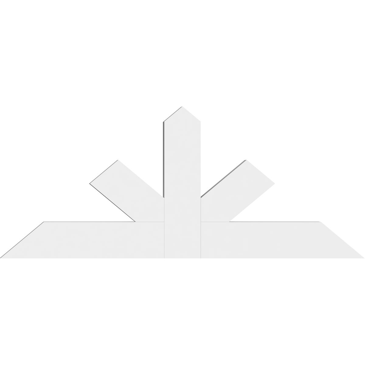 Ekena Millwork GBP060X25X0206SAR00 Exterior-Brackets-Braces - View #2