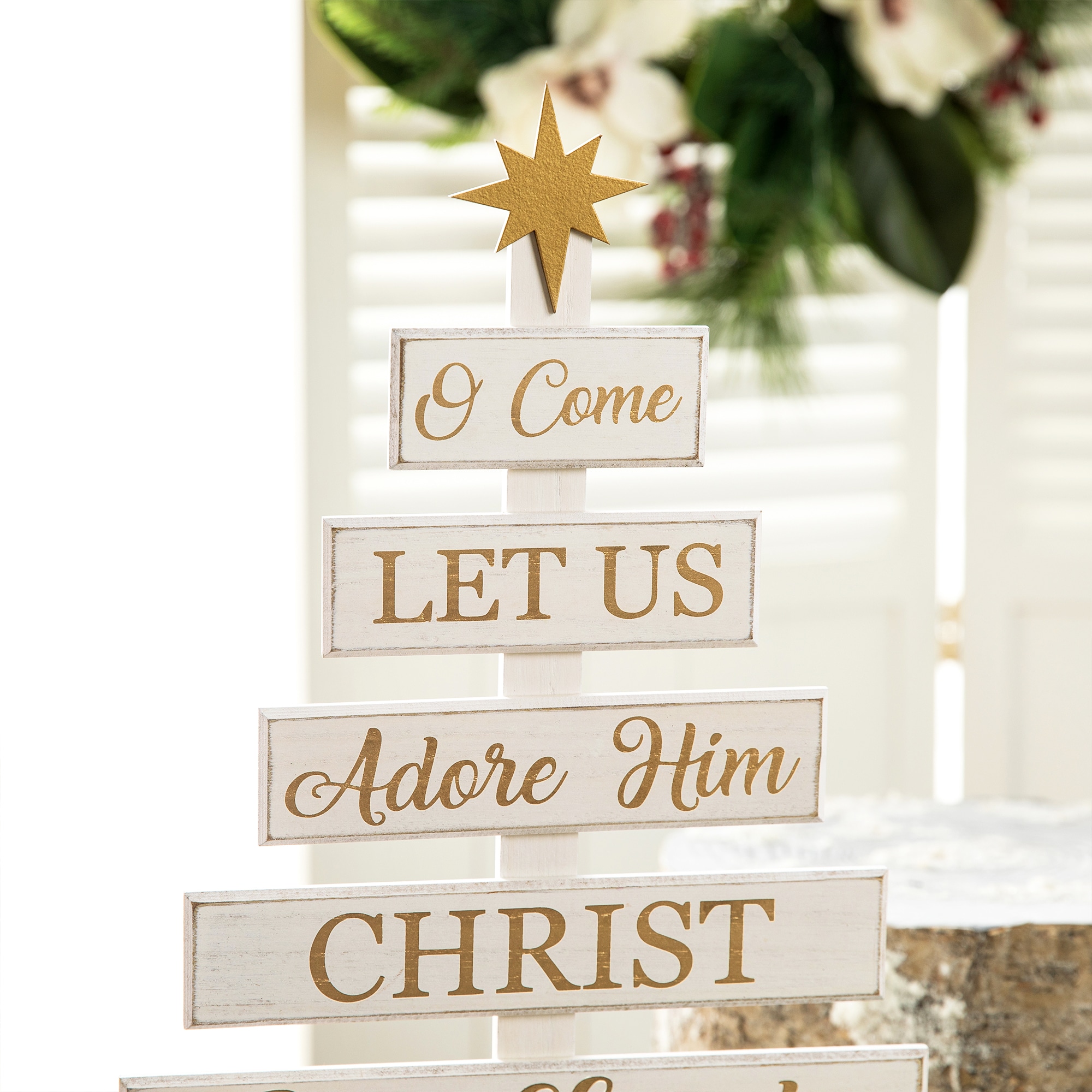 Glitzhome 1114203439 Table-Christmas-Decorations - View #3