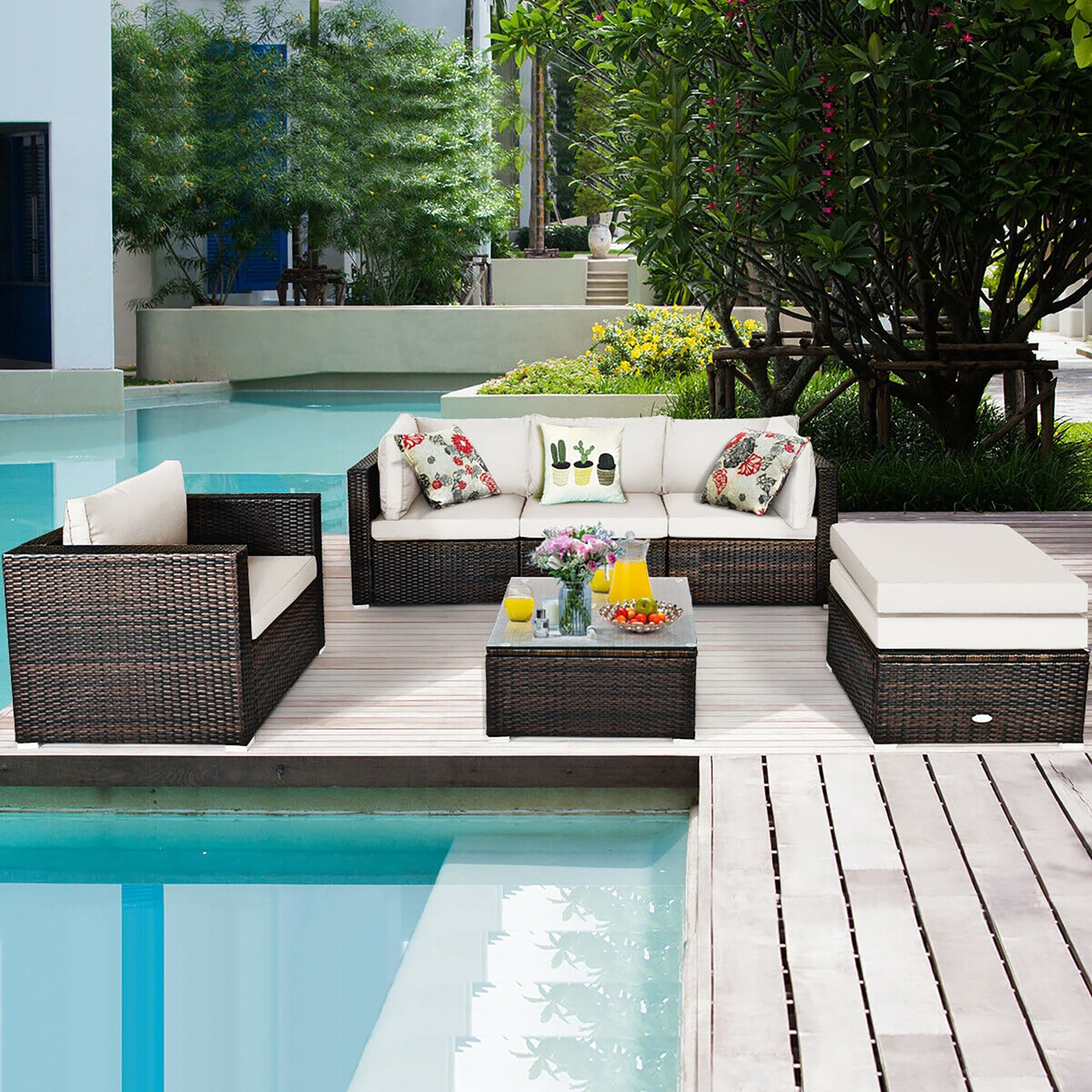 BABOOM BOM-7WH+-CO Patio-Conversation-Sets - View #2