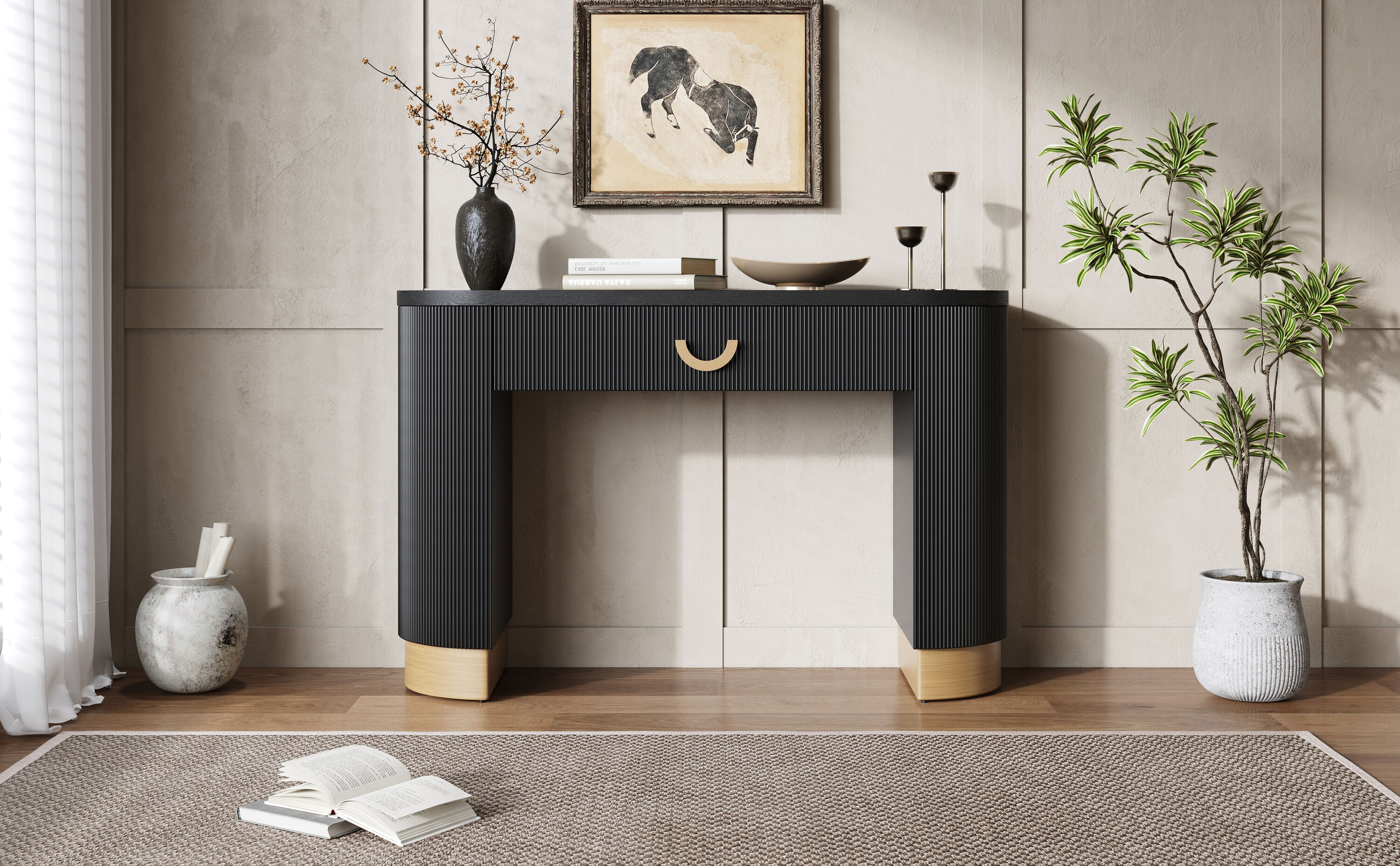 ModernLuxe N760P281361B Console-Sofa-Tables - View #6
