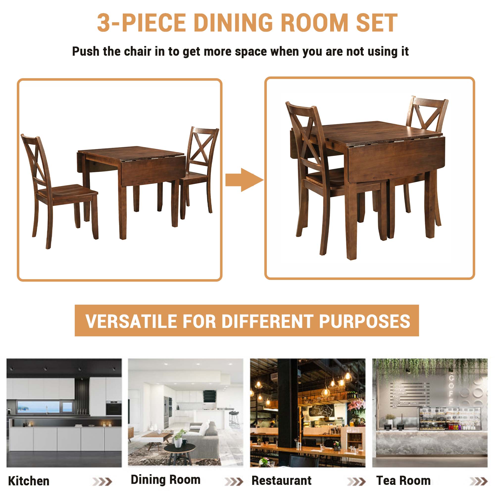 Fun Orange FUN25DS15 Dining-Sets - View #5