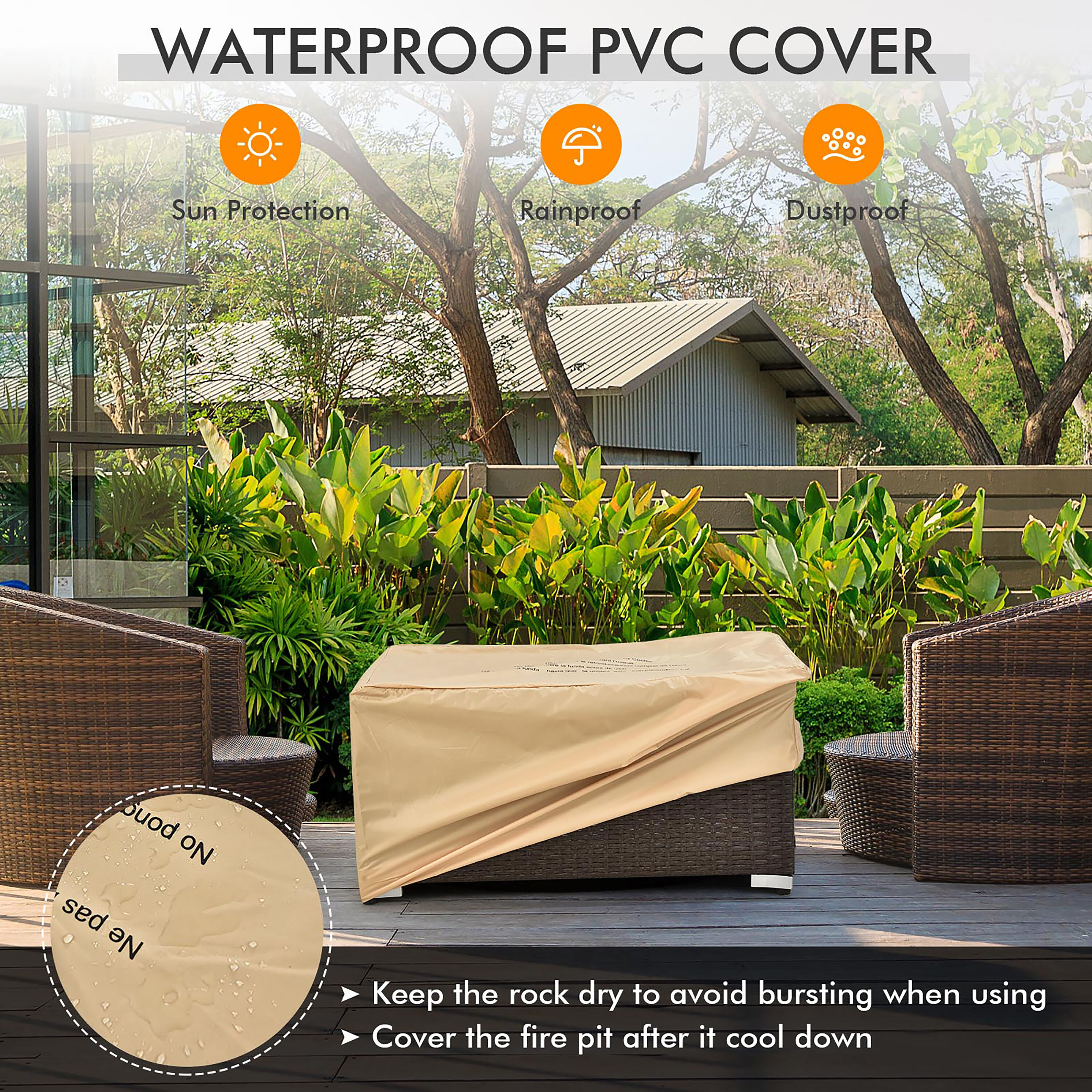 Costway NP10261CF+HW67937WH Patio-Conversation-Sets - View #3