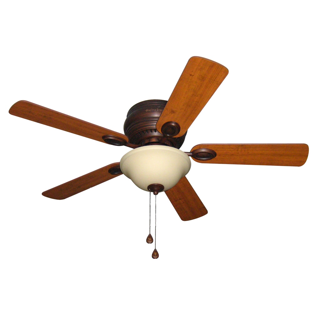 Harbor Breeze Mayfield 44-in Antique Bronze Indoor Flush Harbor Breeze Mayfield 44-in Antique Bronze Indoor Flush