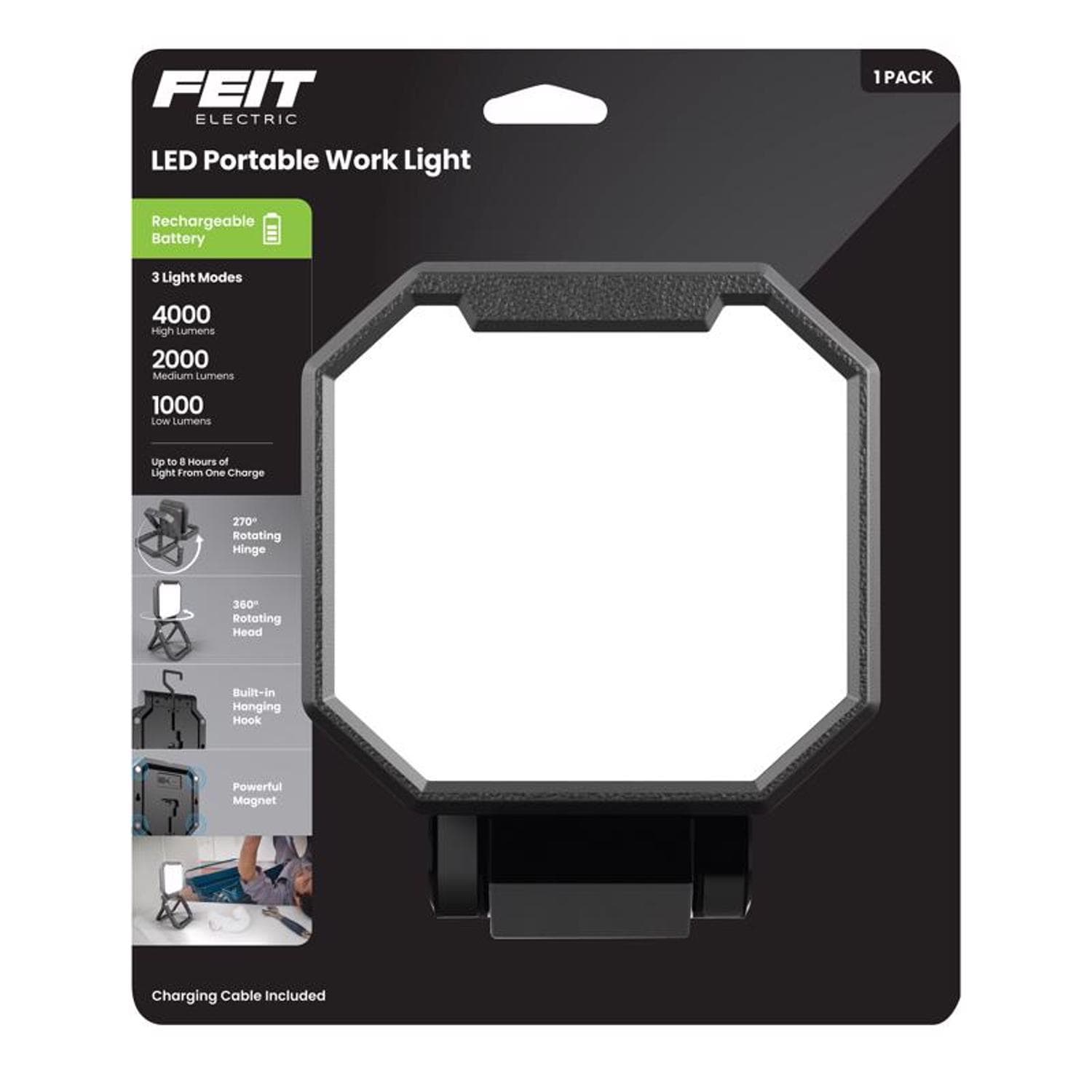 Feit Electric Feit 4000 lm LED Rechargeable Stand (H or Scissor