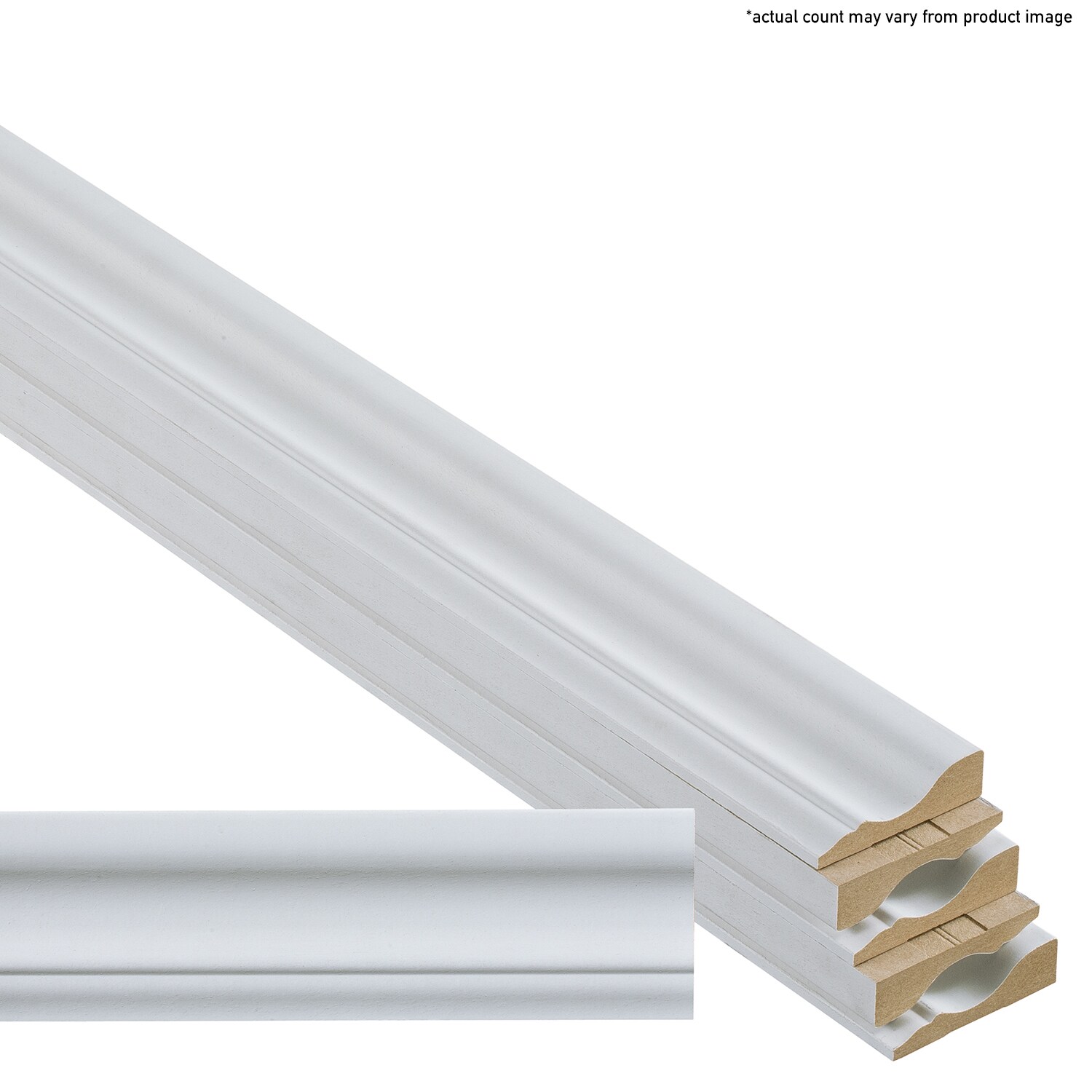 RELIABILT L04338657FBDL 9/16-in x 2-1/4-in x 7-ft Primed MDF 3386 Casing 12 -Pack