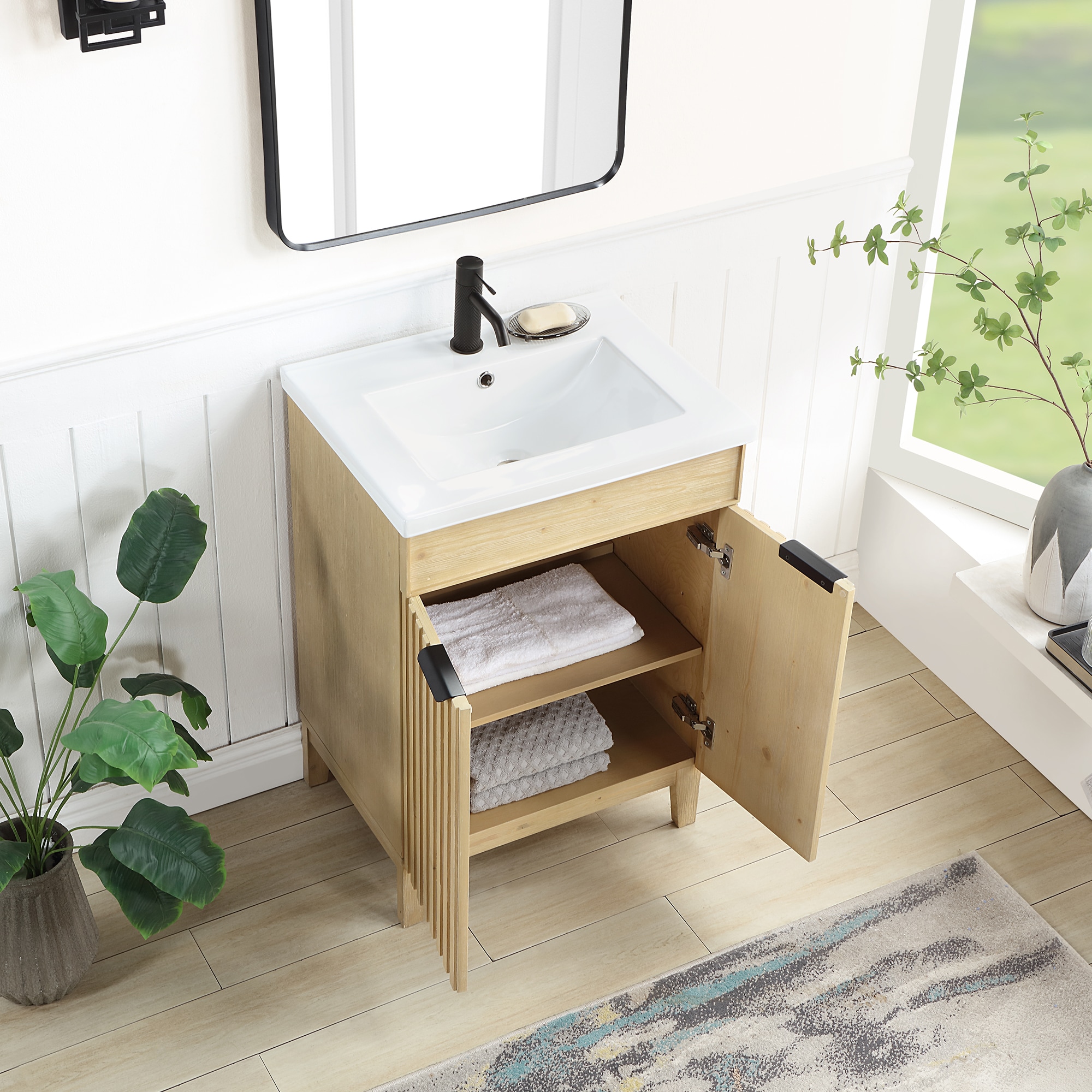 Vinnova 707624-SN-WH-NM Bath-Vanity-Combo - View #5