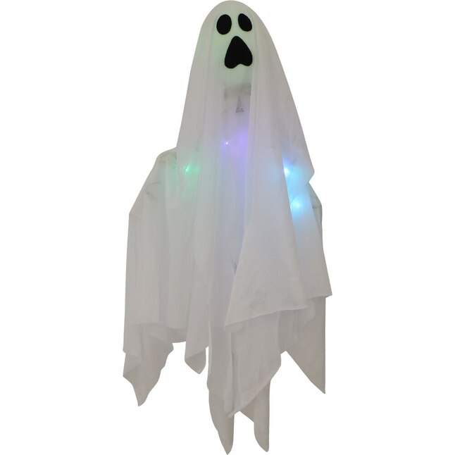 Haunted Hill Farm 1.63-ft Pre-Lit Animatronic Ghost Free Standing ...