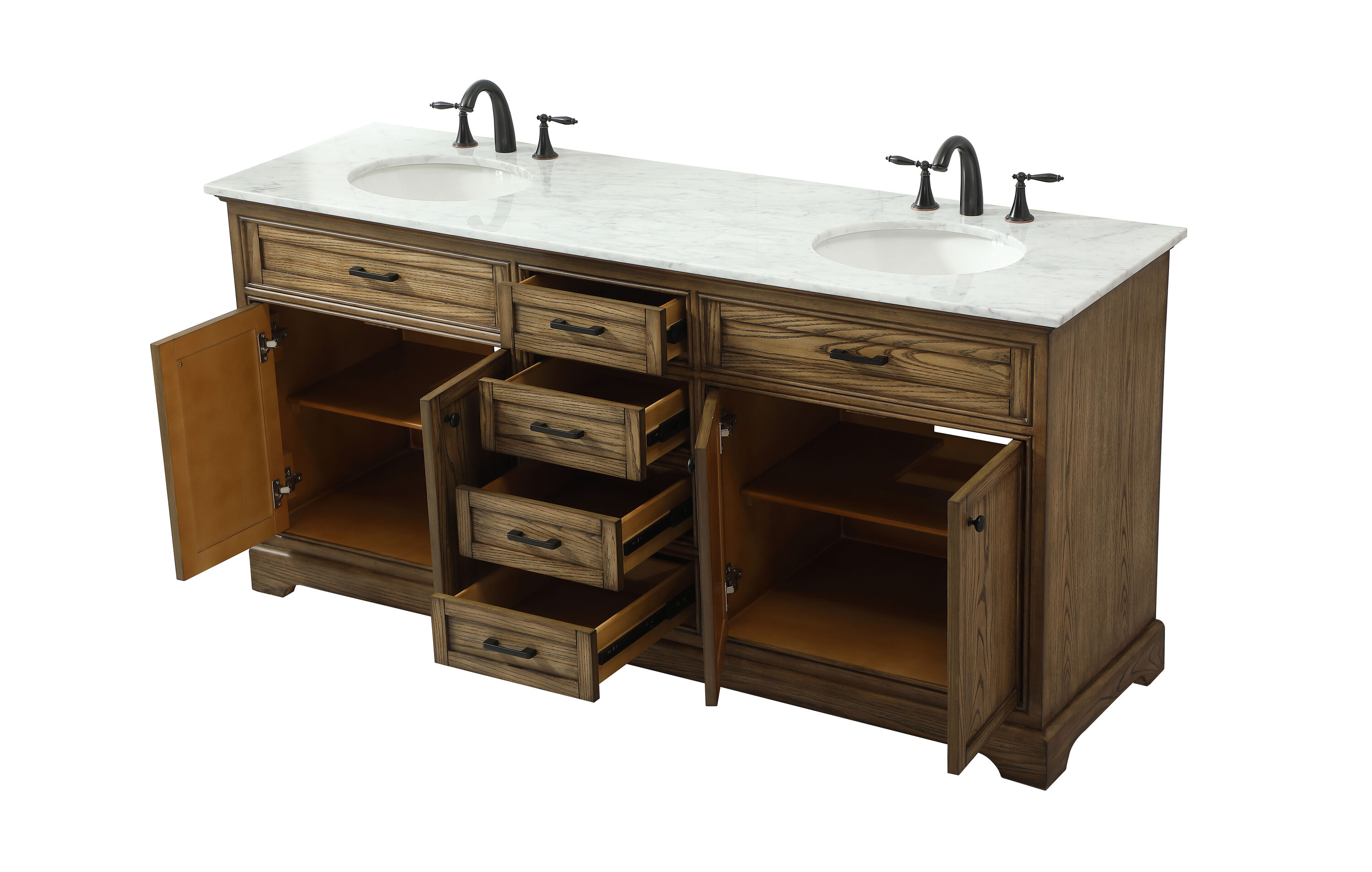 Elegant Decor HF45216DDW Bath-Vanity-Combo - View #5