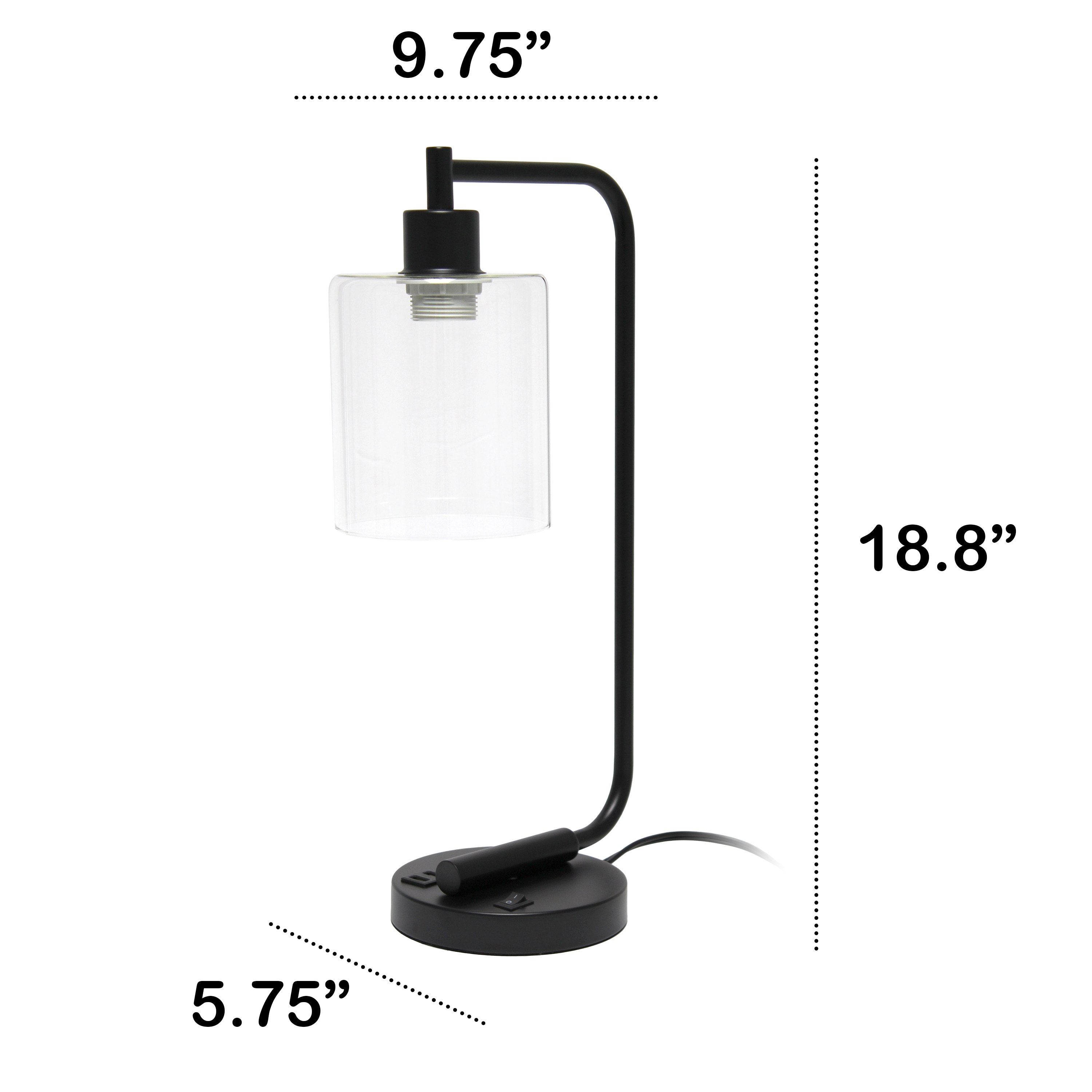 Lalia Home LHD-2002-BK Desk-Table-Lamps - View #3