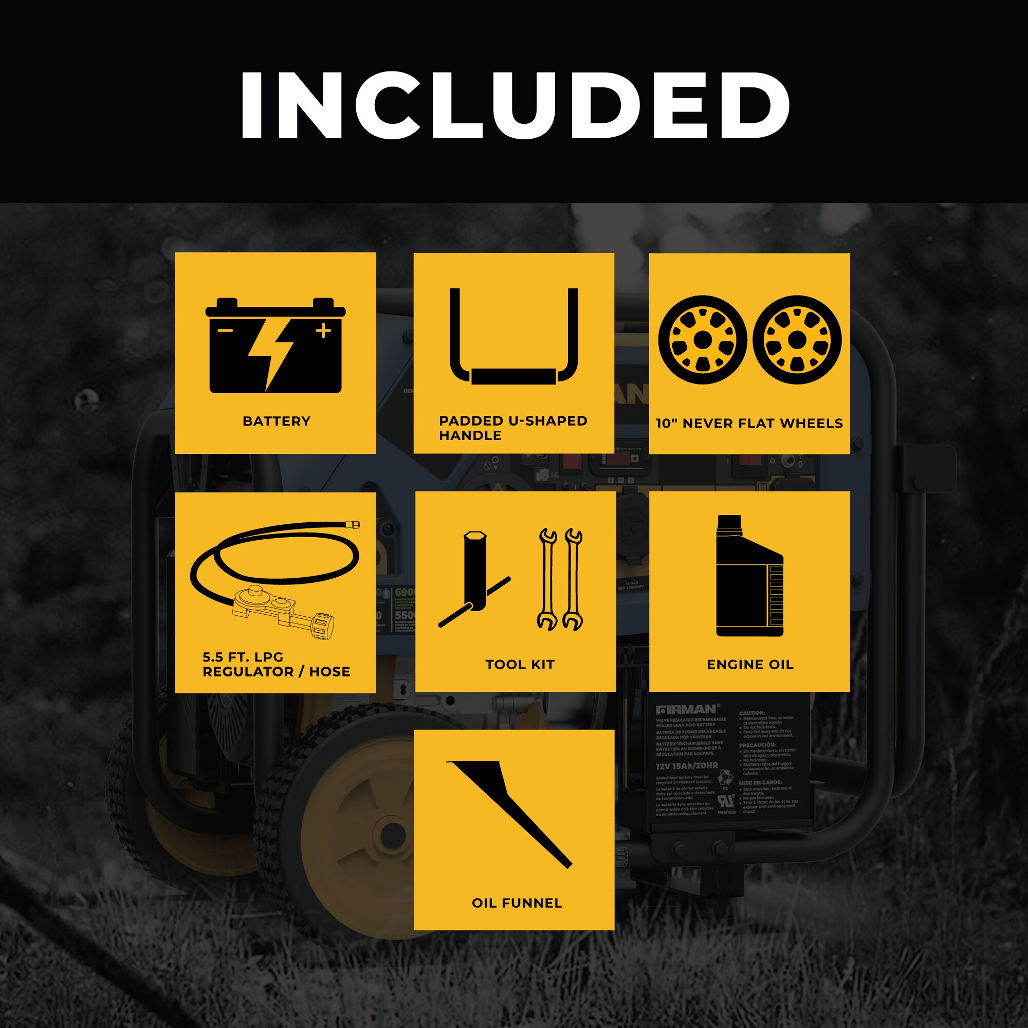 Firman T07571 Portable-Generators - View #3
