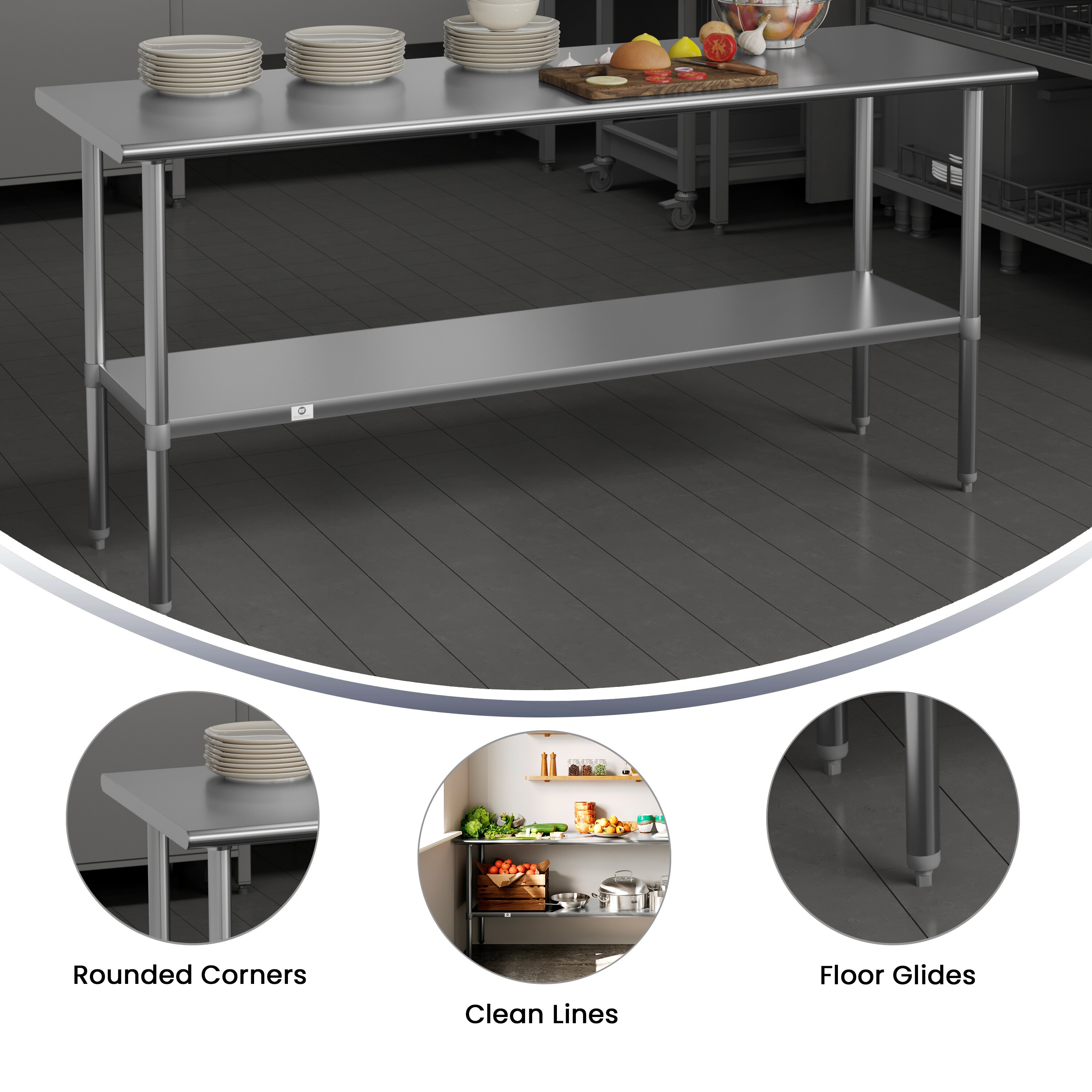 Flash Furniture 889142905813 Dining-Tables - View #4