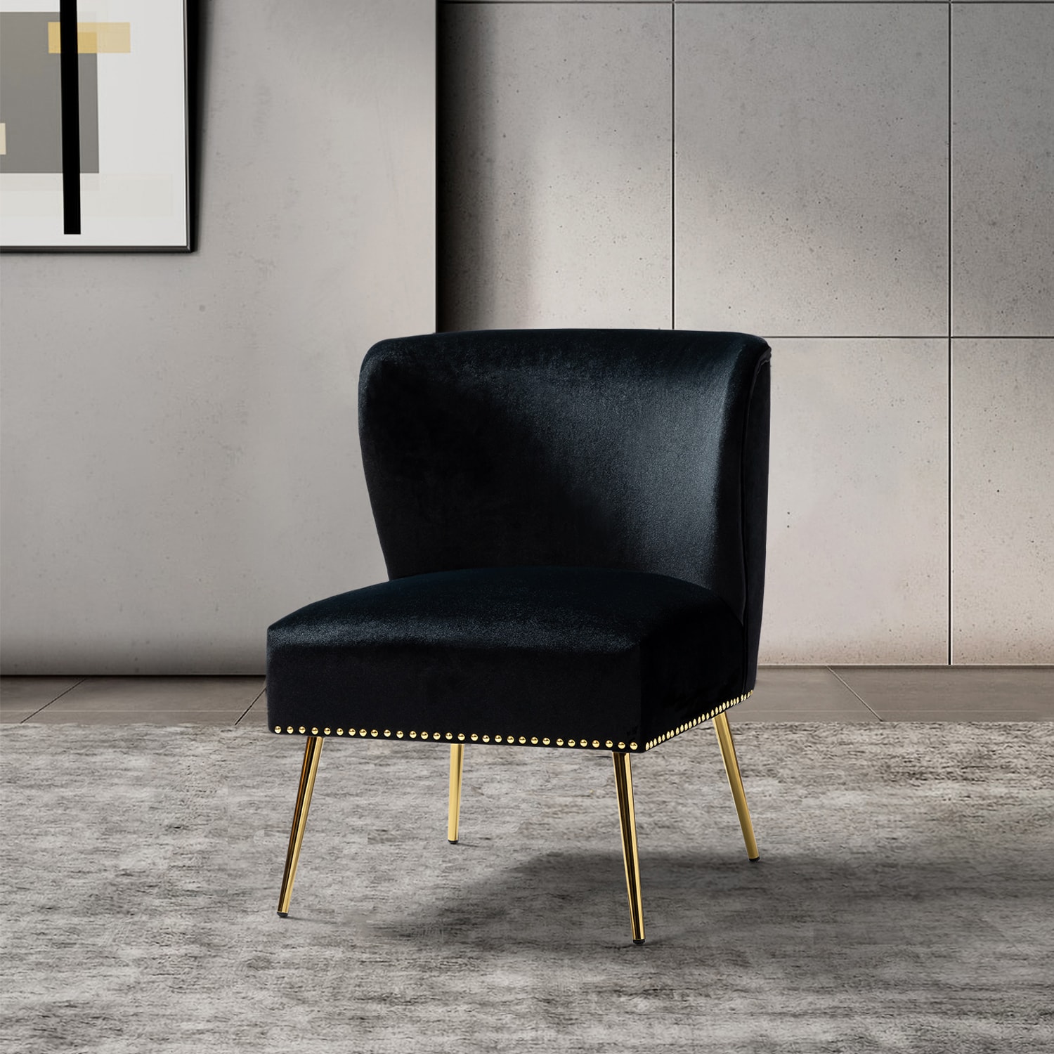 14 Karat Home CHM0106-BLACK chairs - View #4