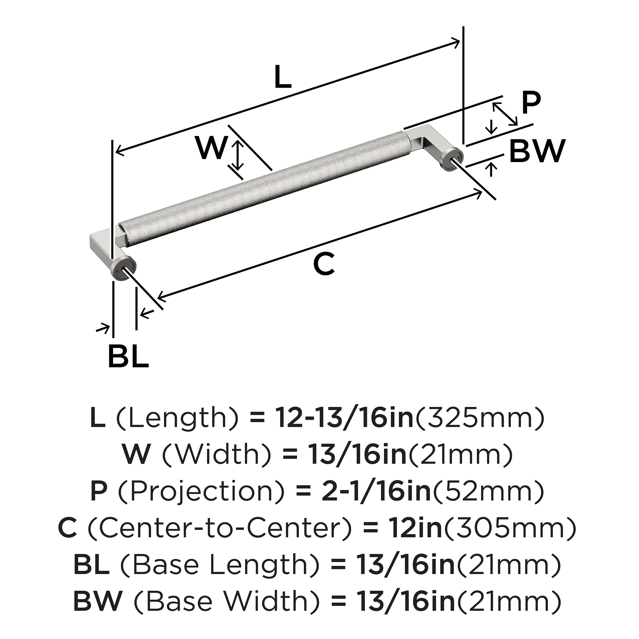 Amerock BP37630PN Cabinet-Pulls - View #4