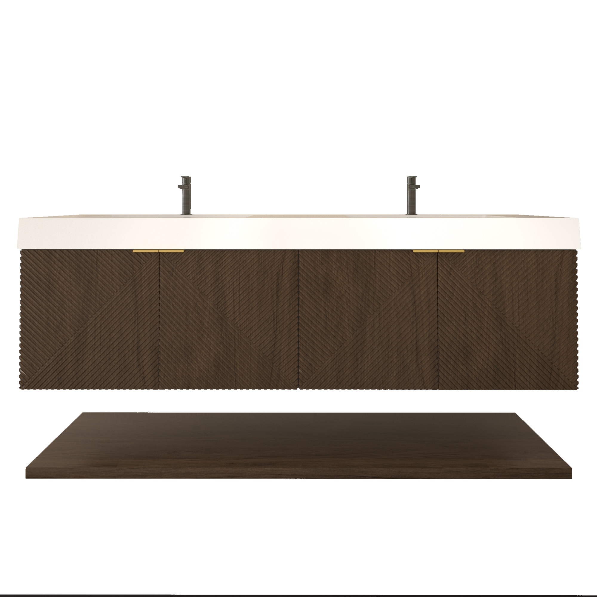 BV Better Vanity MT72D-BW Bath-Vanity-Combo - View #2