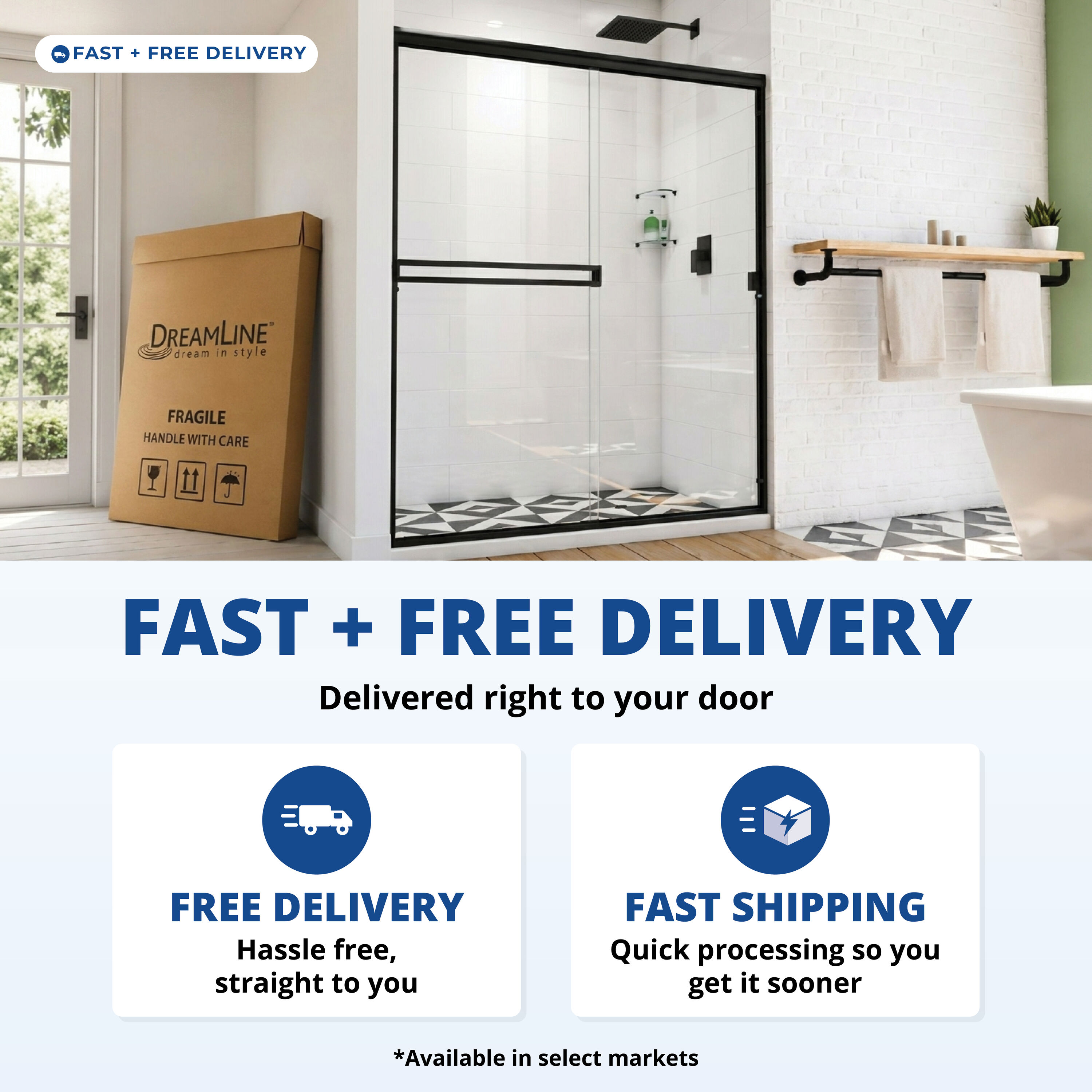 DreamLine SDAB60A700VXX09 Shower-Doors - Thumbnail View #2