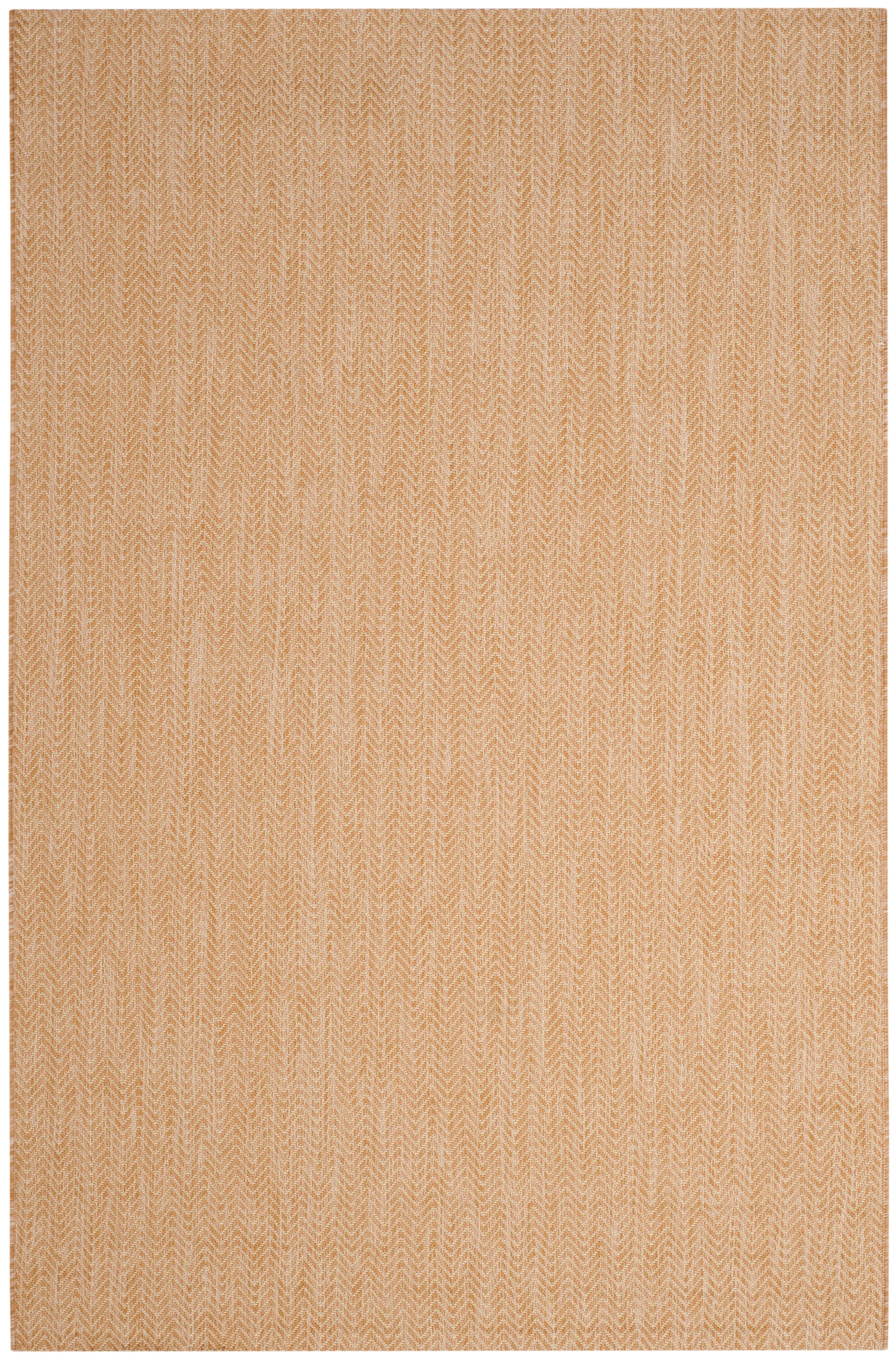 Safavieh CY8022-03012-9 Courtyard Newtown 9 x 12 (ft) Loomed Polypropylene Natural/Cream Rectangular Indoor/Outdoor Chevron Area rug