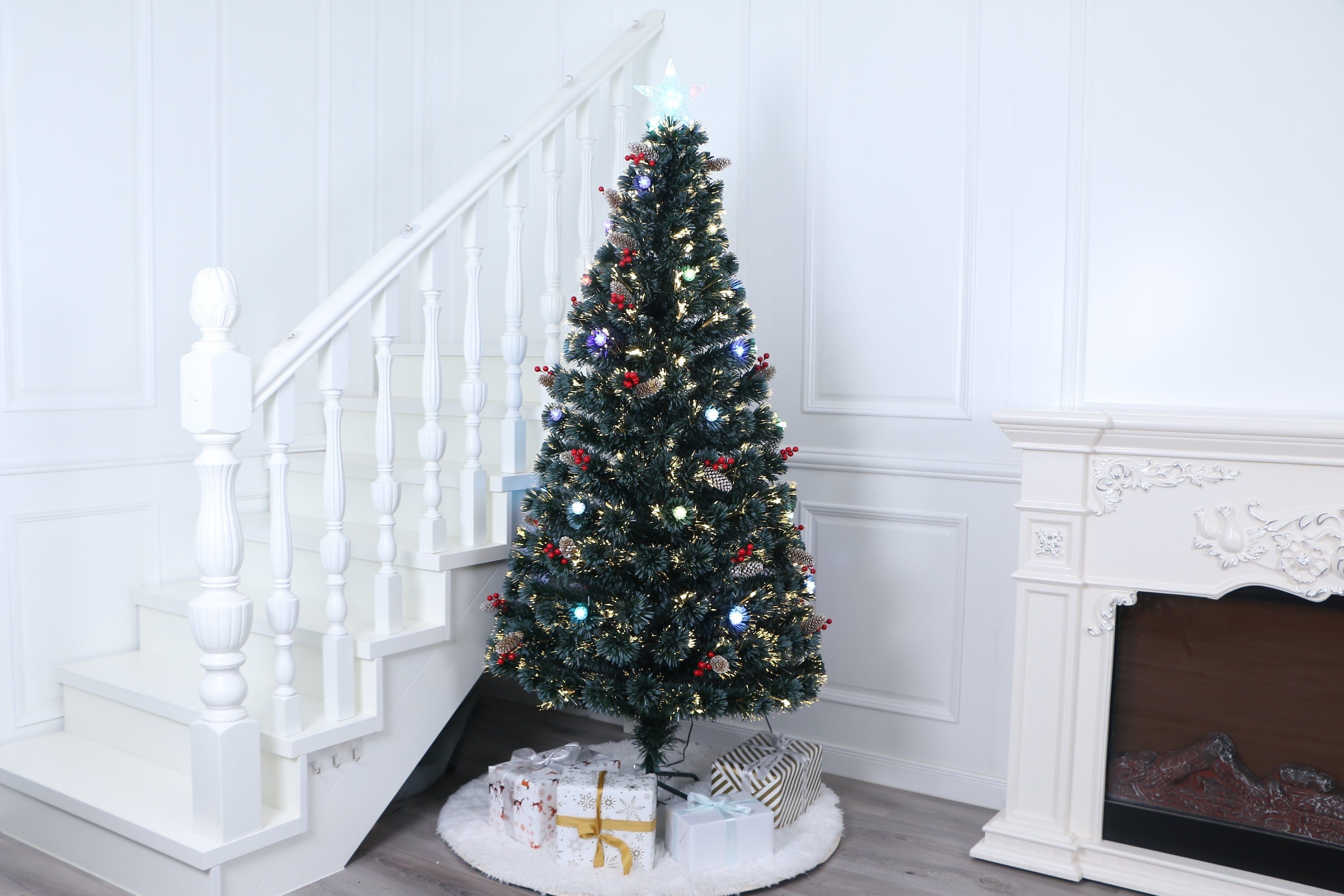 Hi-Line Gift 37495-L6 Artificial-Christmas-Trees - View #3
