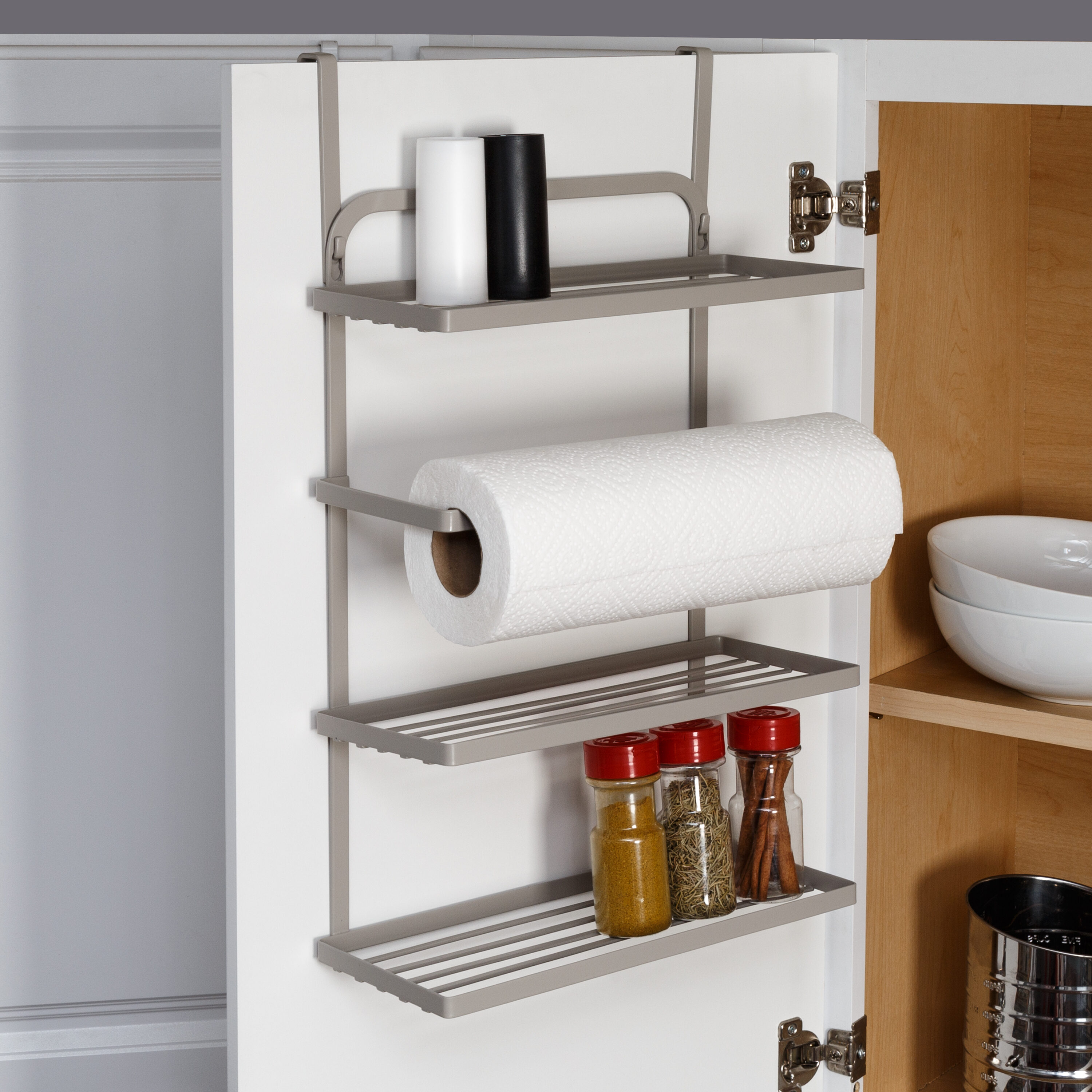 Honey-Can-Do Countertop Stainless Steel Paper Towel Holder KCH