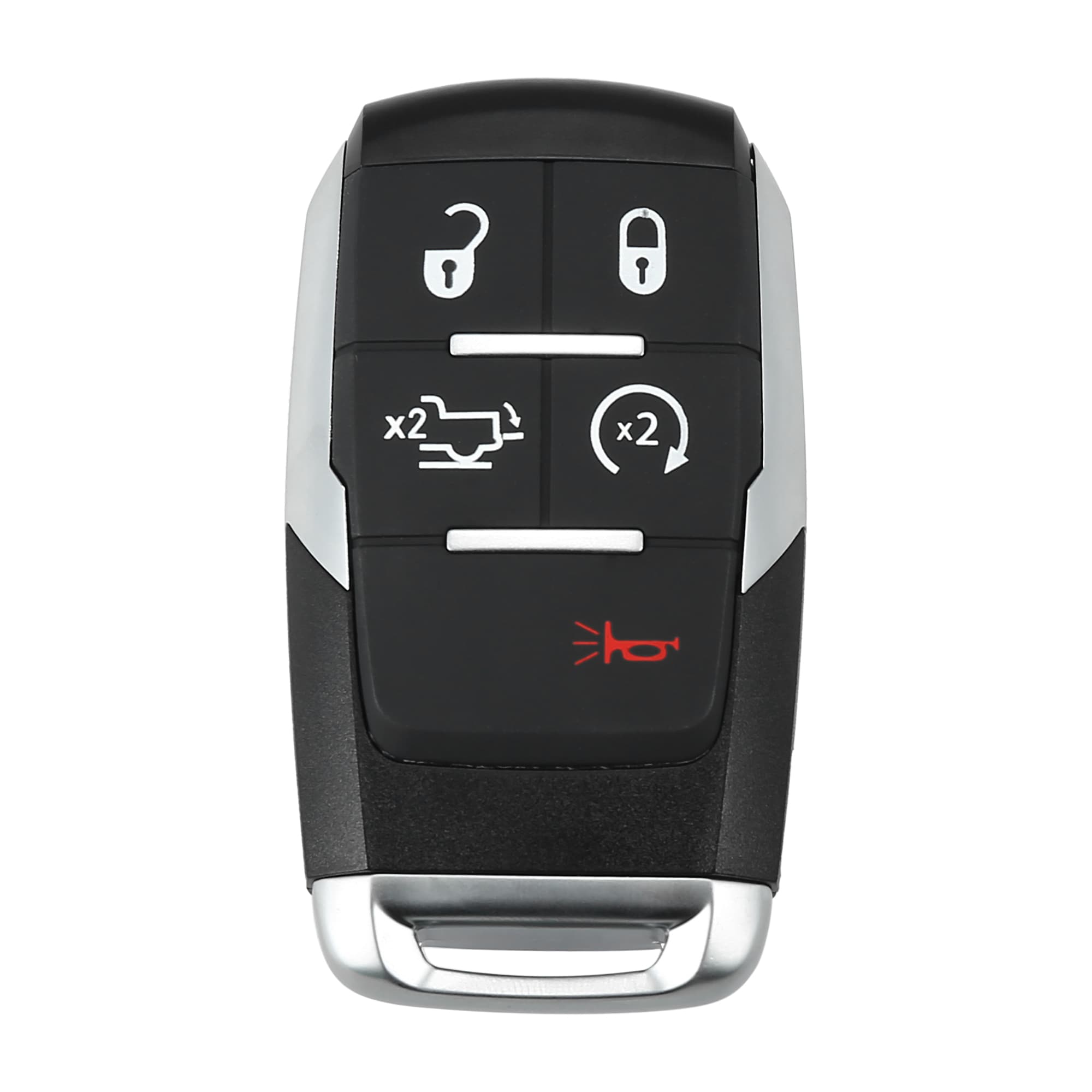 Unique Bargains - Replacement Keyless Entry Remote Car Key Fob GQ4-76T 433Mhz for Ram 2500 3500 4...