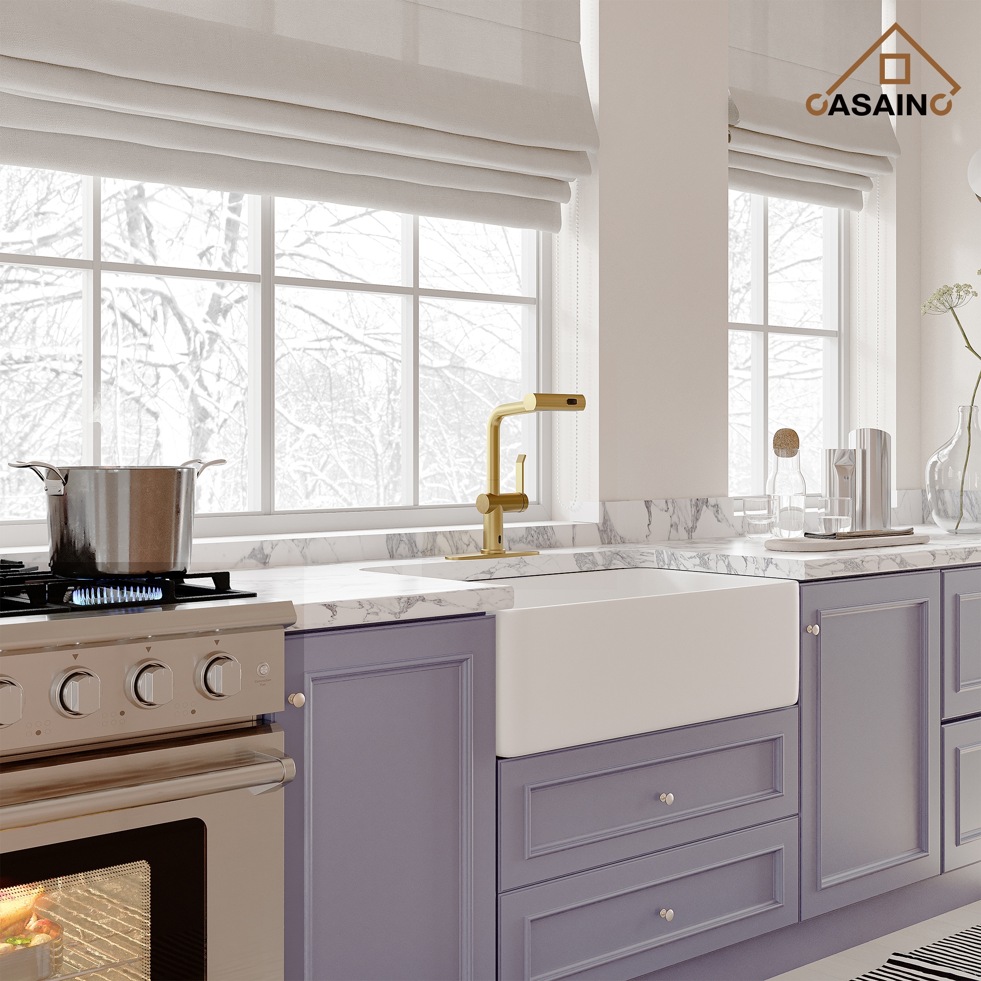 CASAINC KCLT0061BG Kitchen-Faucets - View #5