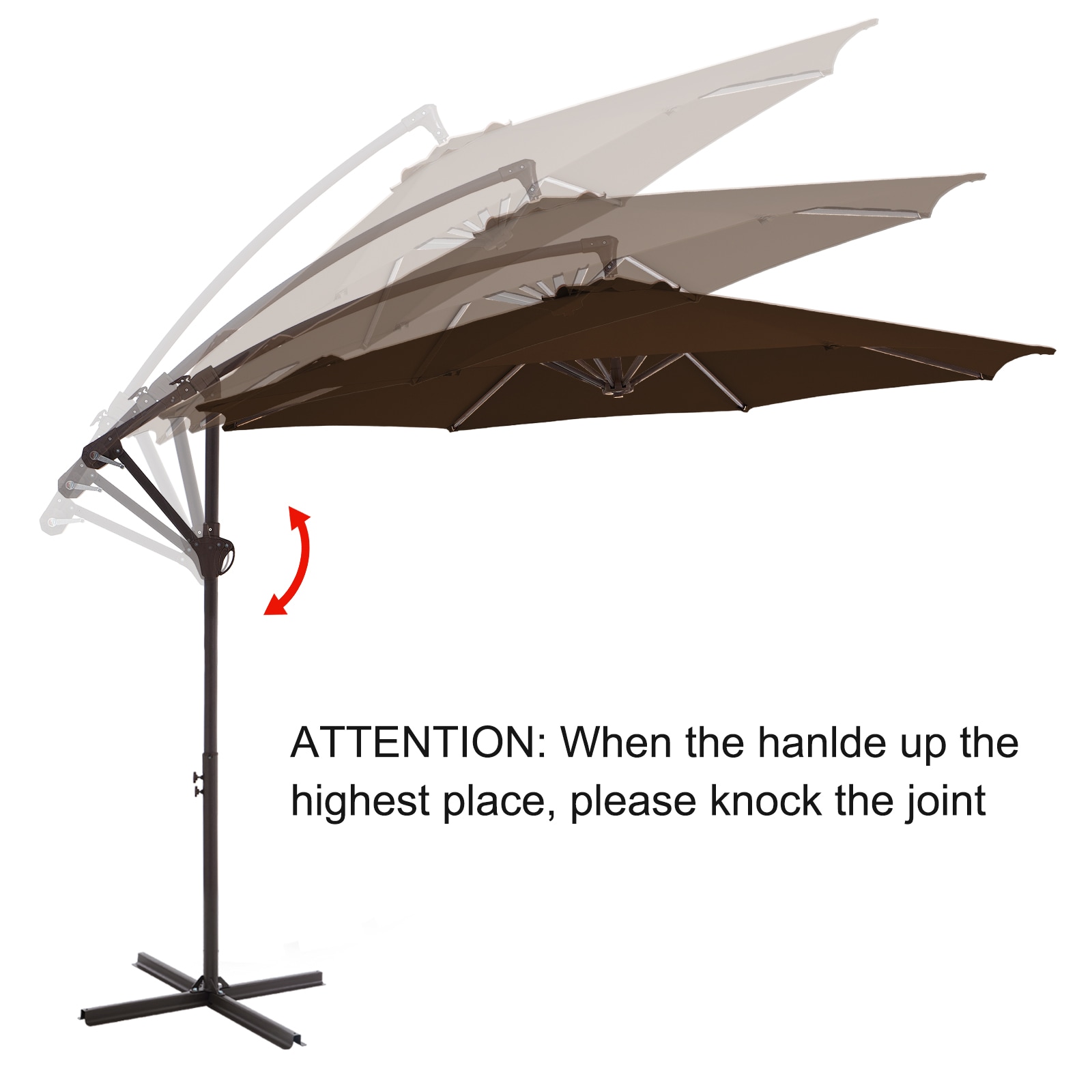 JEAREY JE-EDXJS-10FT-BR Umbrellas-2 - View #6